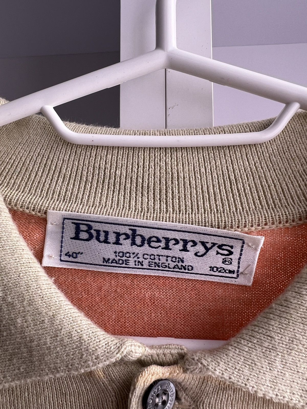 Burberry × Vintage Vintage Burberry old money style polo shirt Size US M / EU 48-50 / 2 - 6 Thumbnail