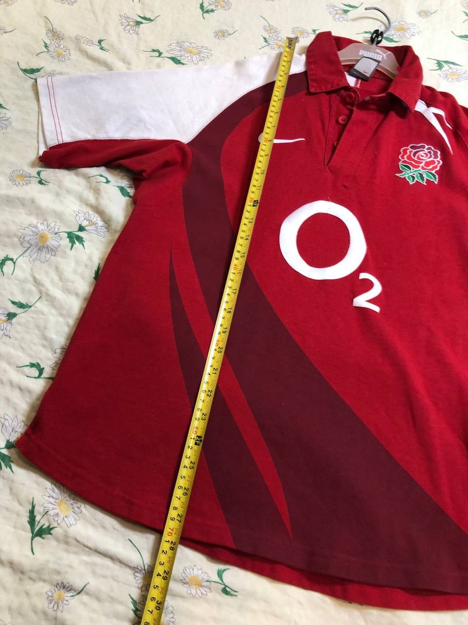 Nike Vintage Nike England Rugby Polo Shirt Size US M / EU 48-50 / 2 - 9 Thumbnail
