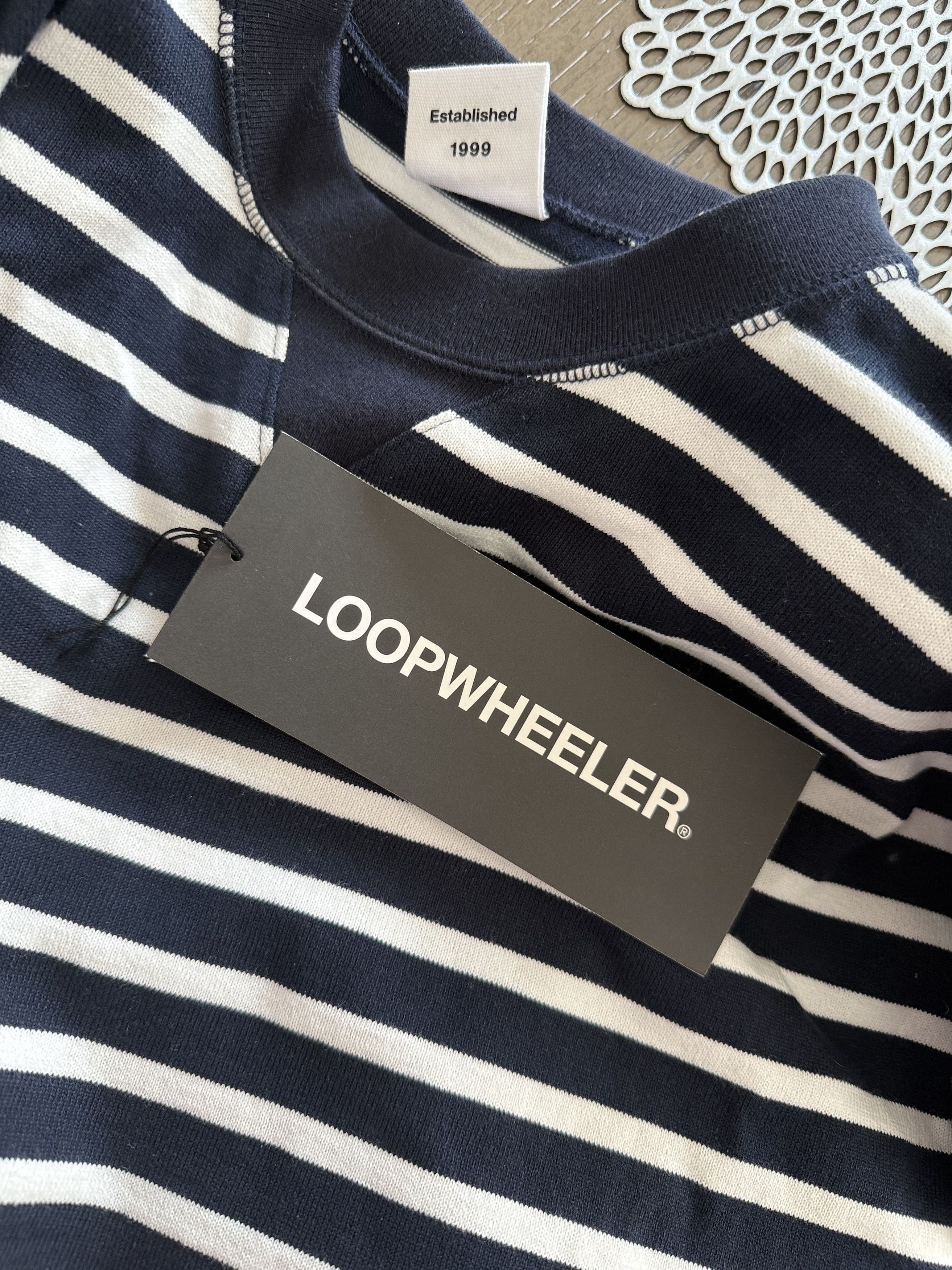 Loopwheeler Loopwheeler Striped Knit Sweatshirt Shirt JAPAN Authentic Size US M / EU 48-50 / 2 - 5 Thumbnail