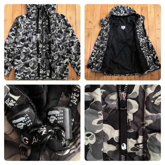 Bape × Stussy STUSSY × BAPE Skull camo hoodie snowboard jacket APE Size US S / EU 44-46 / 1 - 6 Thumbnail