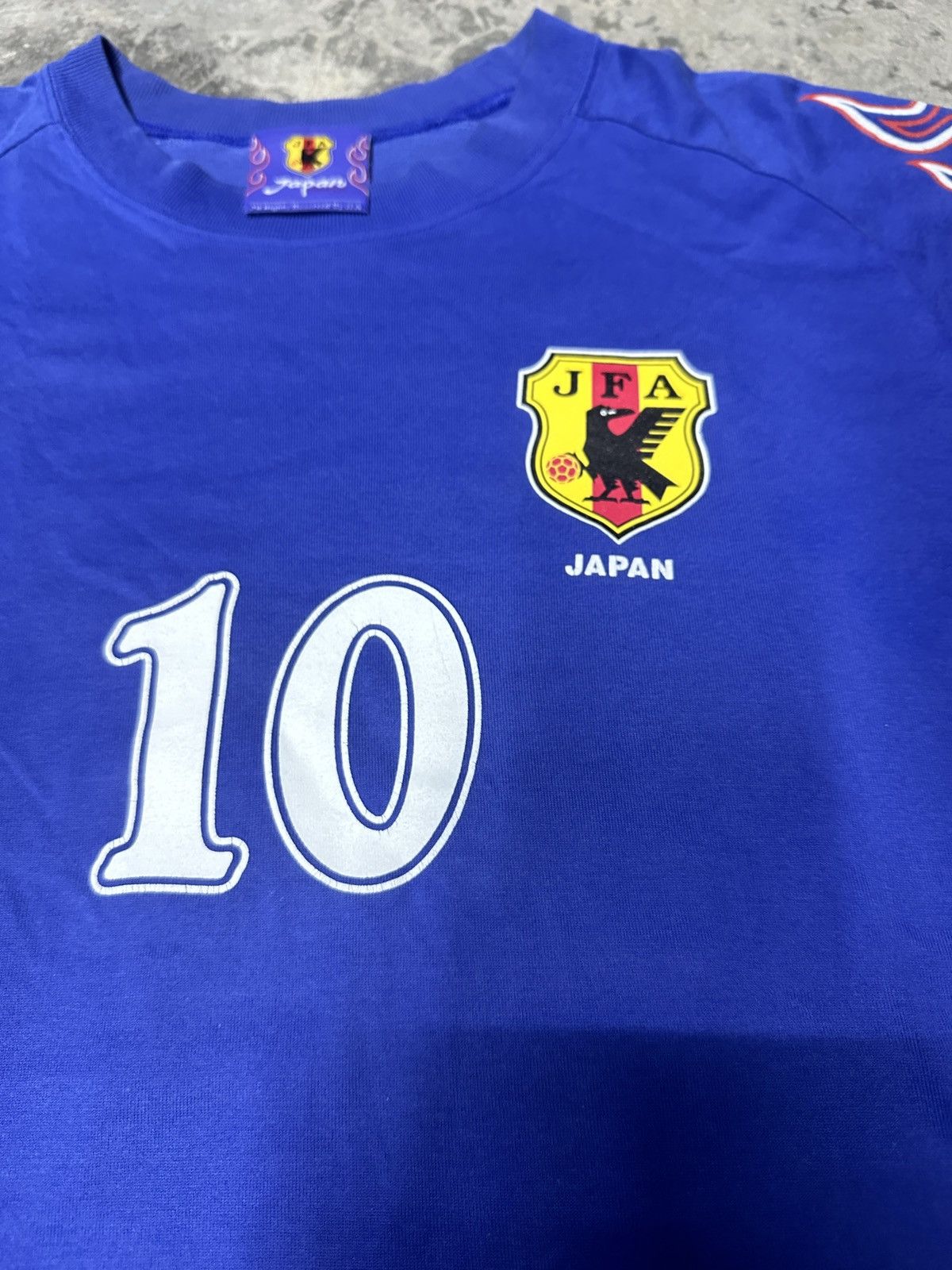 Japanese Brand × Vintage Vintage 1996 Nanami Japan Football Association Tshirt Size US M / EU 48-50 / 2 - 5 Thumbnail