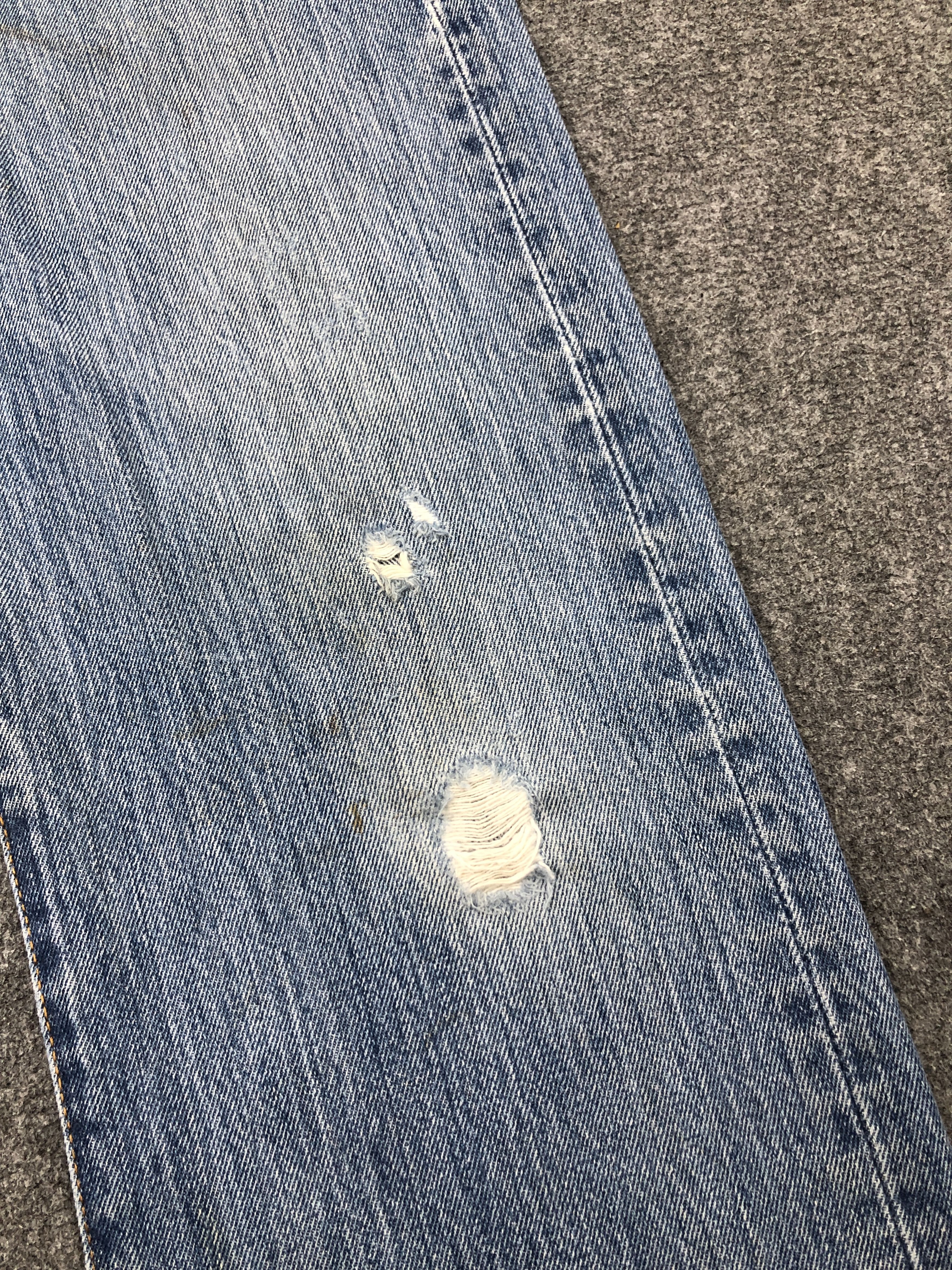 Levi's × Vintage Vintage Levis 501 Faded Blue Denim Jeans Size US 32 / EU 48 - 9 Thumbnail