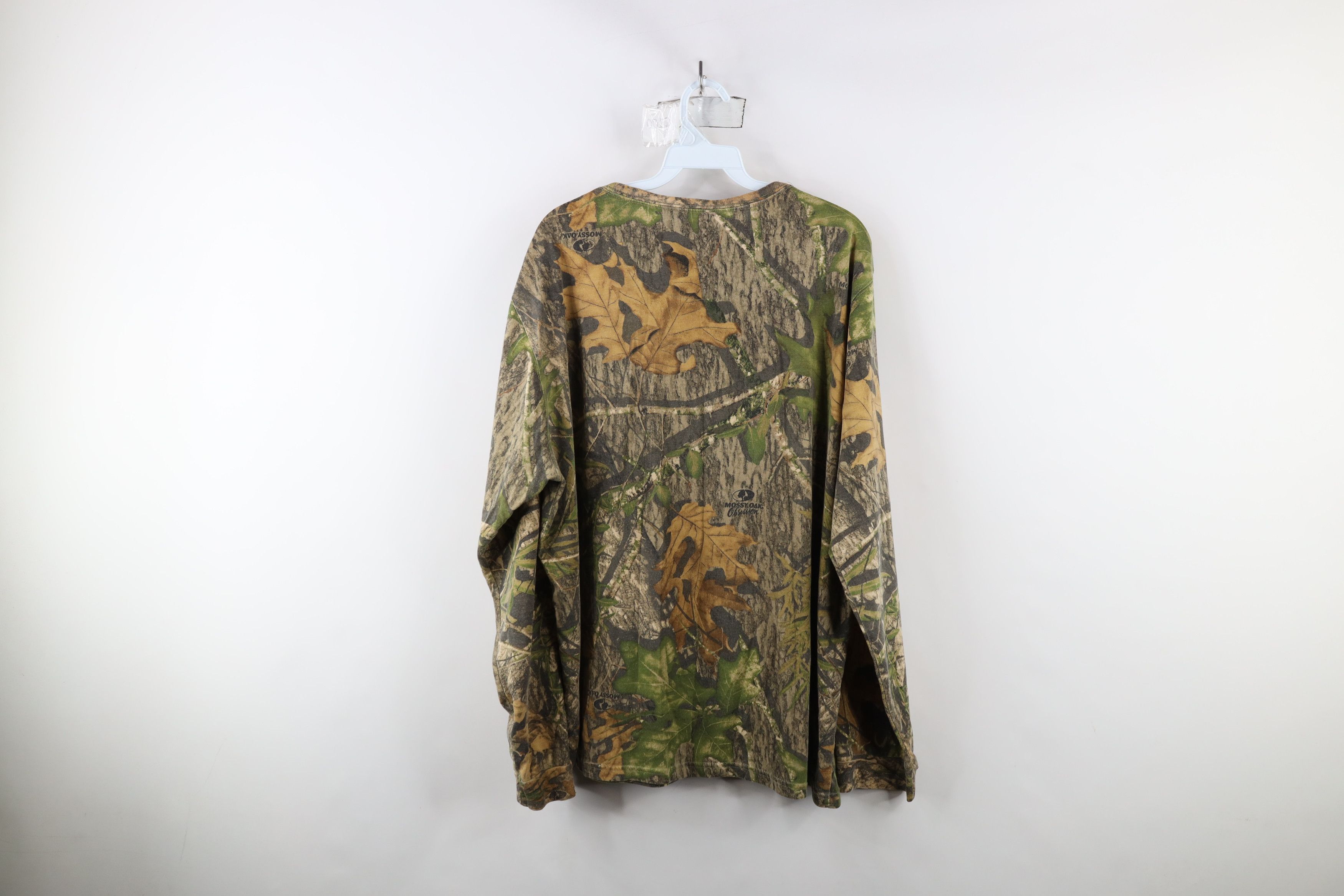 Vintage Vintage Y2K Streetwear Camouflage Long Sleeve T-Shirt Size US XXL / EU 58 / 5 - 8 Thumbnail