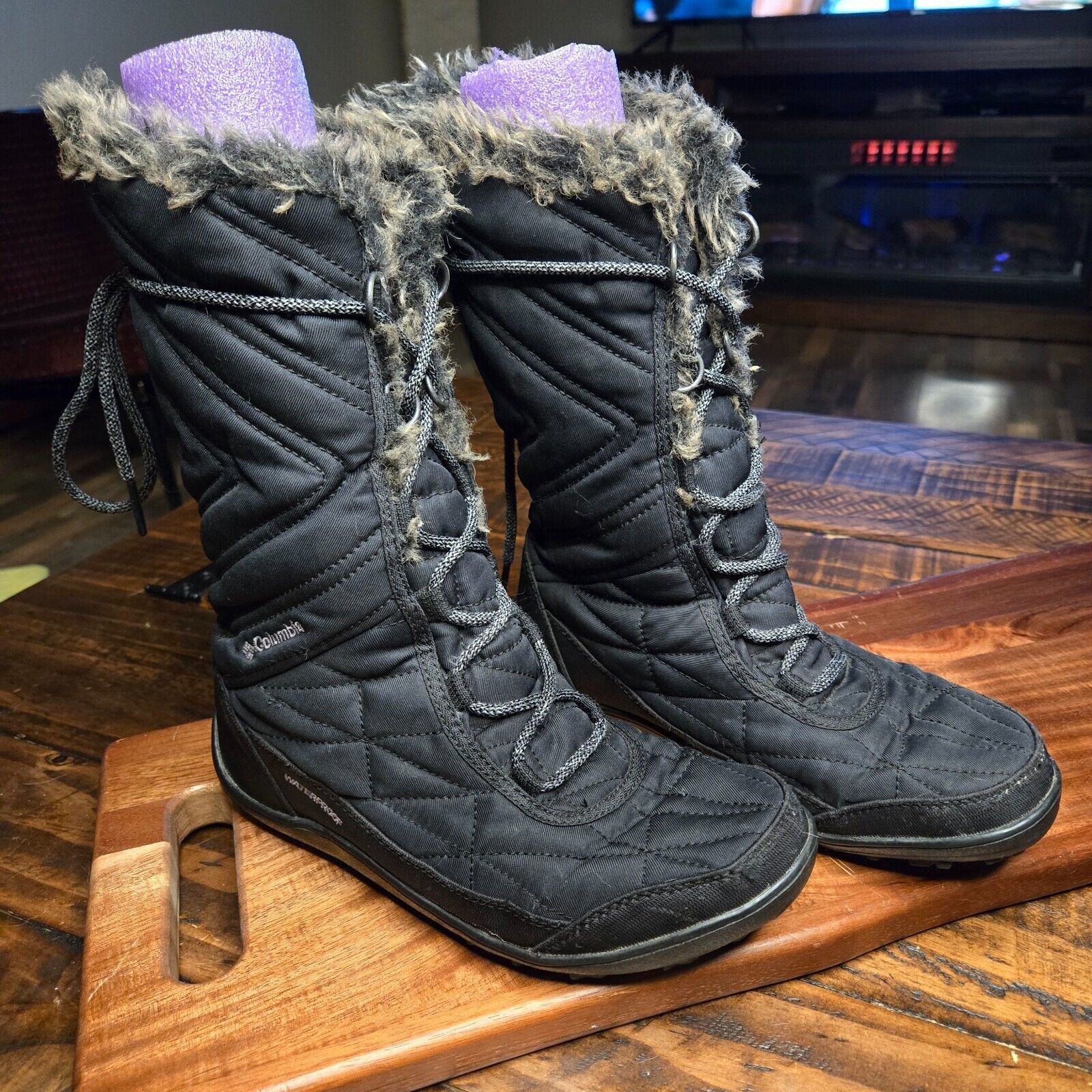 Columbia Columbia Minx Mid III Boots Women’s Size 7.5 Black Gray BB3 Size US 5.5 / IT 35.5 - 2 Thumbnail