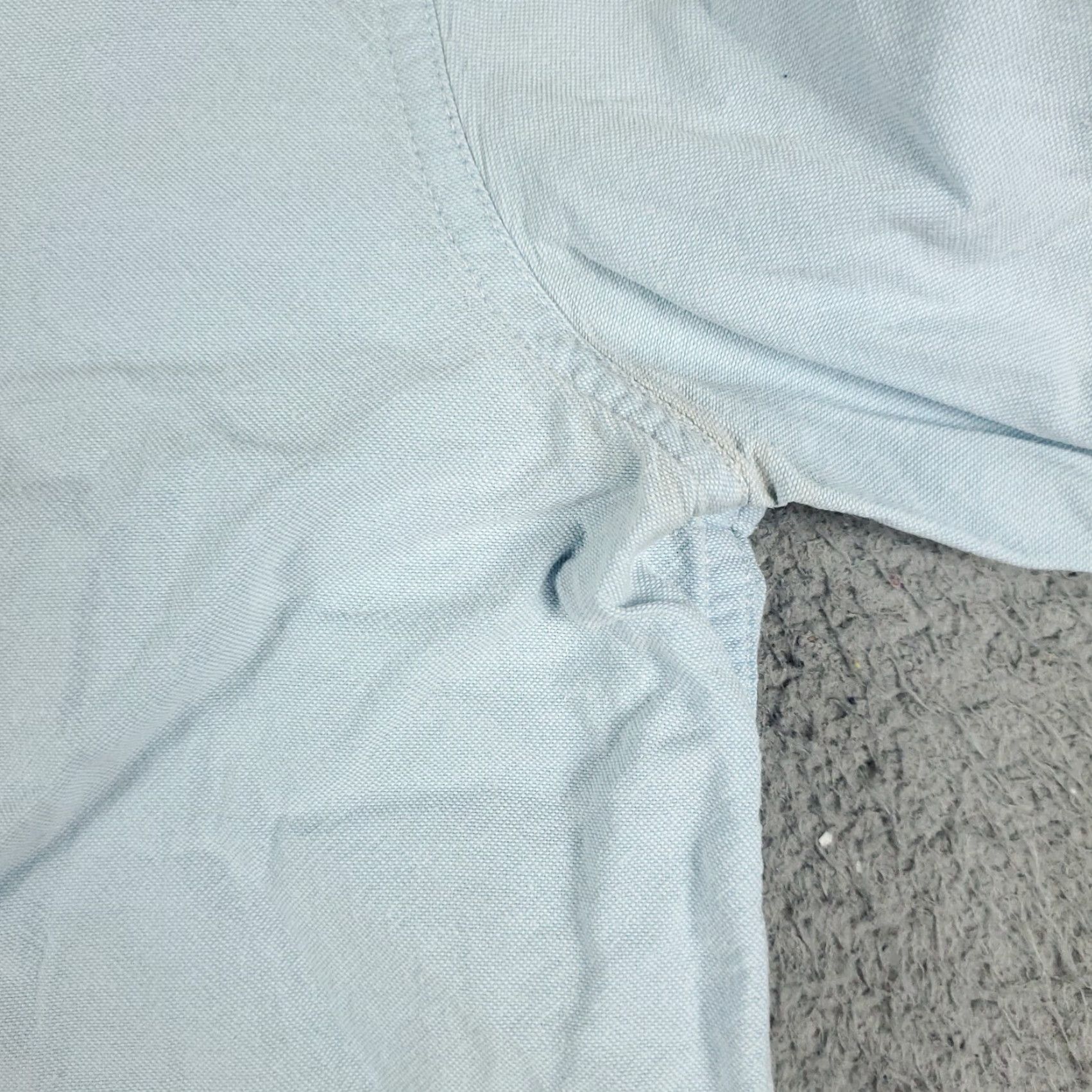 Original Penguin Original Penguin Button-Up Shirt Mens Medium Blue Long Sleeve Casual Preppy Size US M / EU 48-50 / 2 - 4 Thumbnail