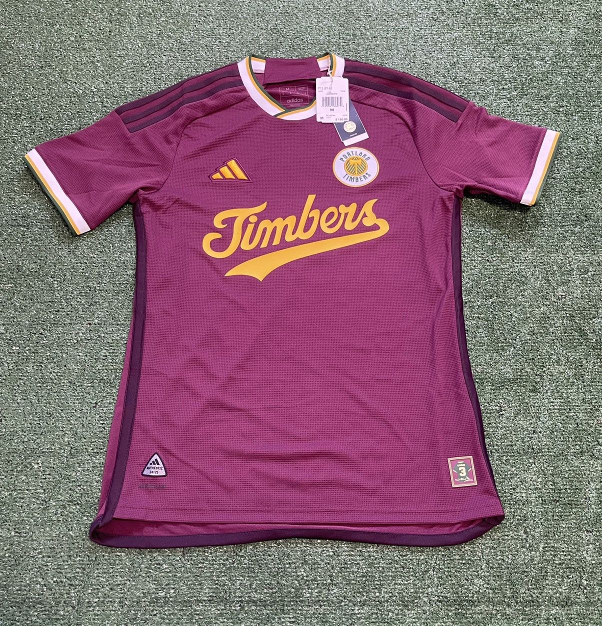 Adidas ADIDAS PORTLAND TIMBERS AUTHENTIC THIRD JERSEY SIZE MEDIUM Size US M / EU 48-50 / 2 - 1 Thumbnail