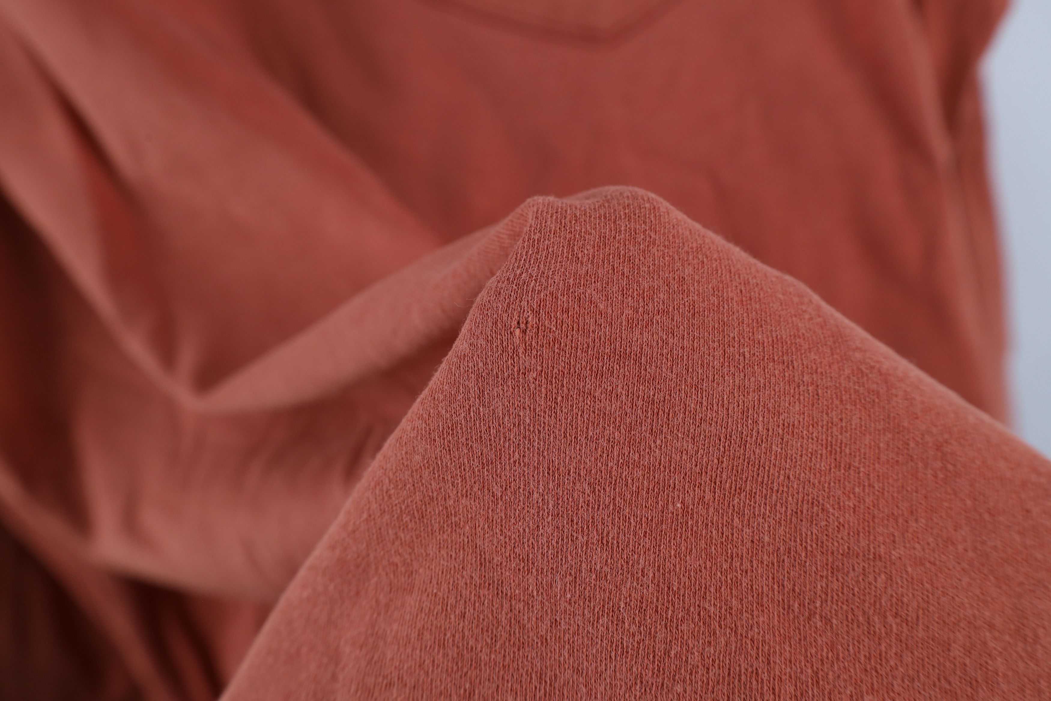 Lands' End × Vintage Vintage 90s Lands End Long Sleeve Rugby Polo Orange USA Size US L / EU 52-54 / 3 - 9 Thumbnail