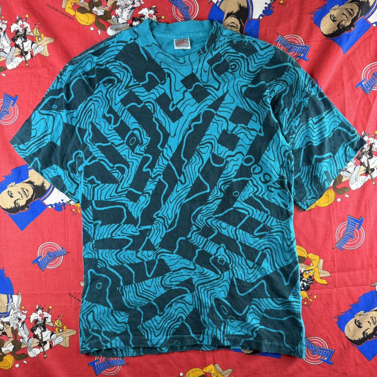 Nike VTG Nike Bo Jackson T-shirt 90s OG All Over Printed Rare Tee Size US S / EU 44-46 / 1 - 2 Thumbnail