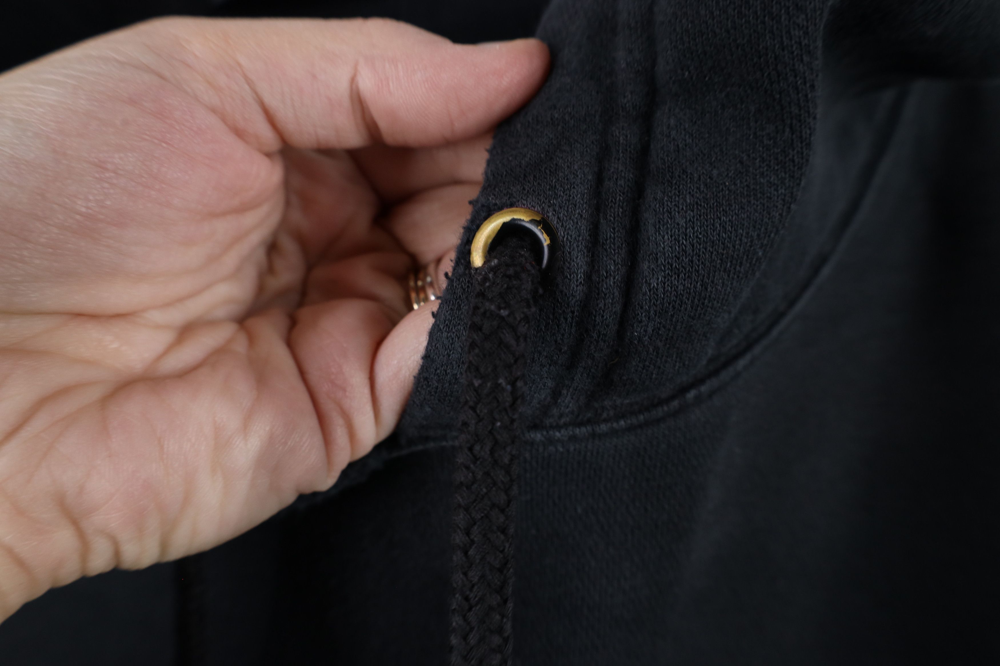 Nike × Vintage Vintage Nike Scott Mini Swoosh Hoodie Sweatshirt Black Size US XL / EU 56 / 4 - 8 Thumbnail