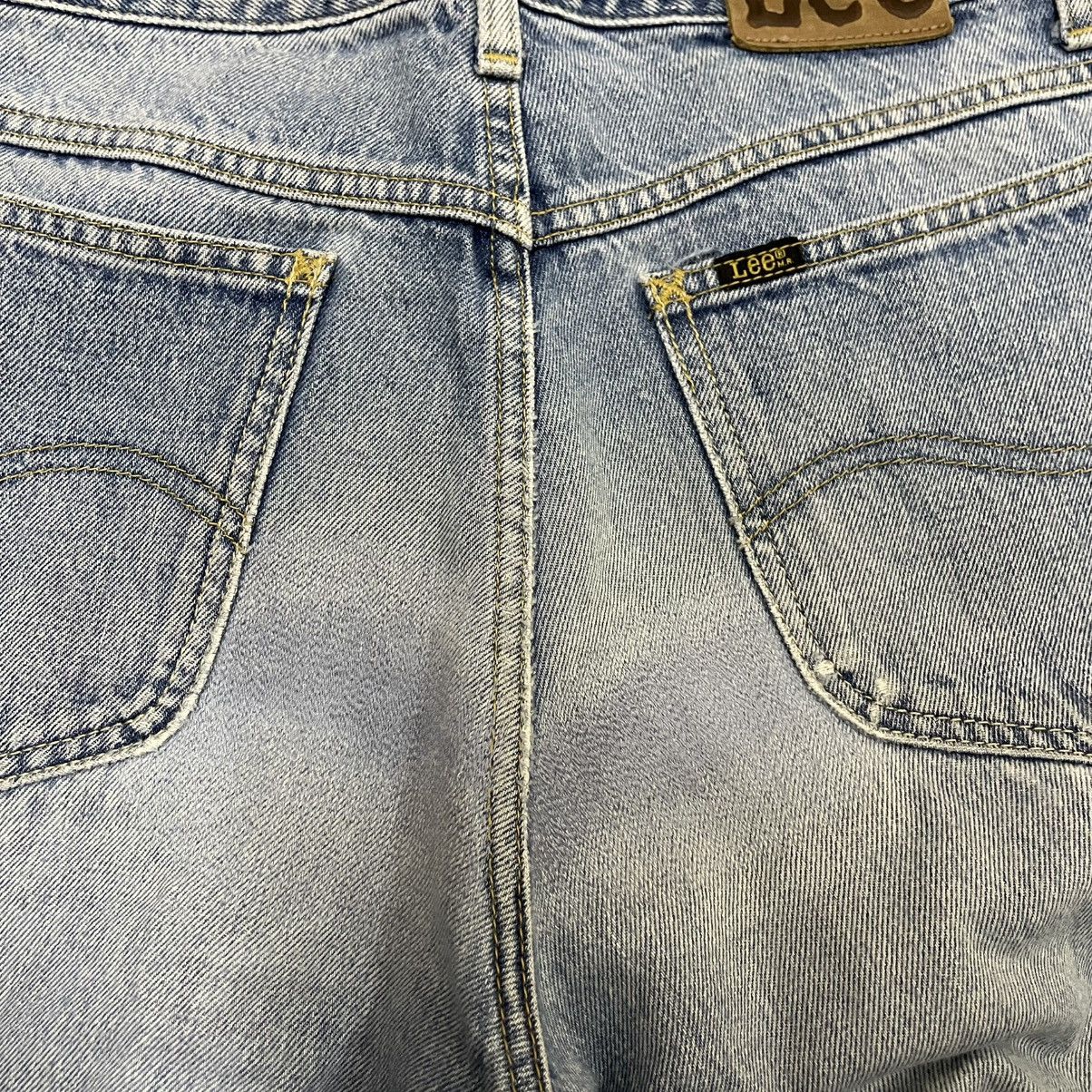 Lee 🔥Vintage Lee Riders Stoned Washed Ripped Distress Denim Size US 30 / EU 46 - 10 Thumbnail