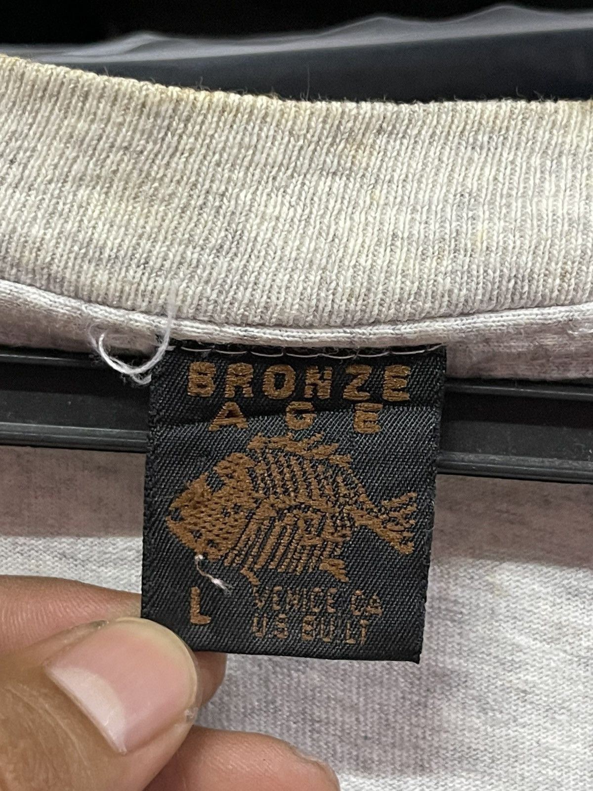 Vintage Vintage 90s Bronze Age Very Rare🔥🔥🔥 Size US L / EU 52-54 / 3 - 5 Thumbnail