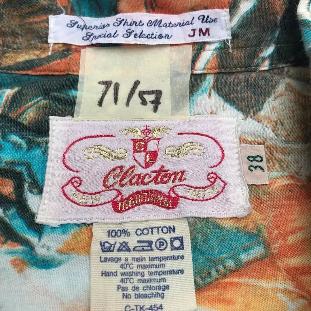 Japanese Brand × Vintage Clacton vintage all over print Size US L / EU 52-54 / 3 - 4 Thumbnail