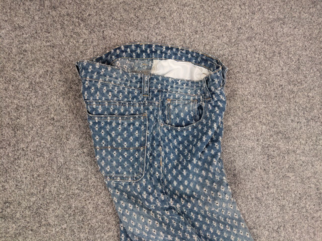 Jaded London Jaded London Vtg Japan l.g.b Style distressed denim Jeans Size US 30 / EU 46 - 14 Thumbnail