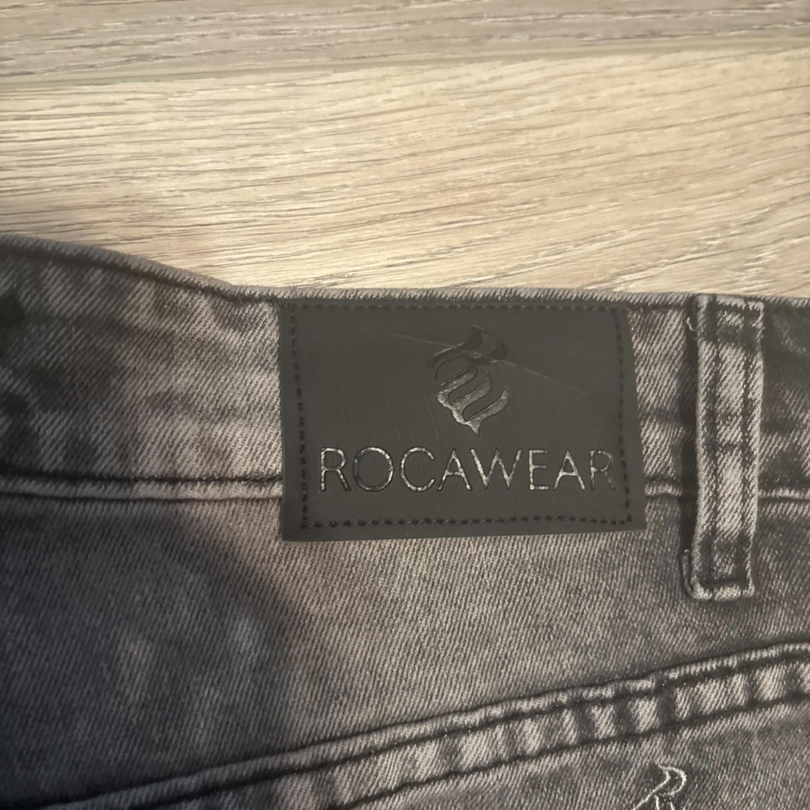 Rocawear Rocawear Mens Straight Jeans 32x30 Denim Pants Classic NWT Size US 32 / EU 48 - 7 Thumbnail
