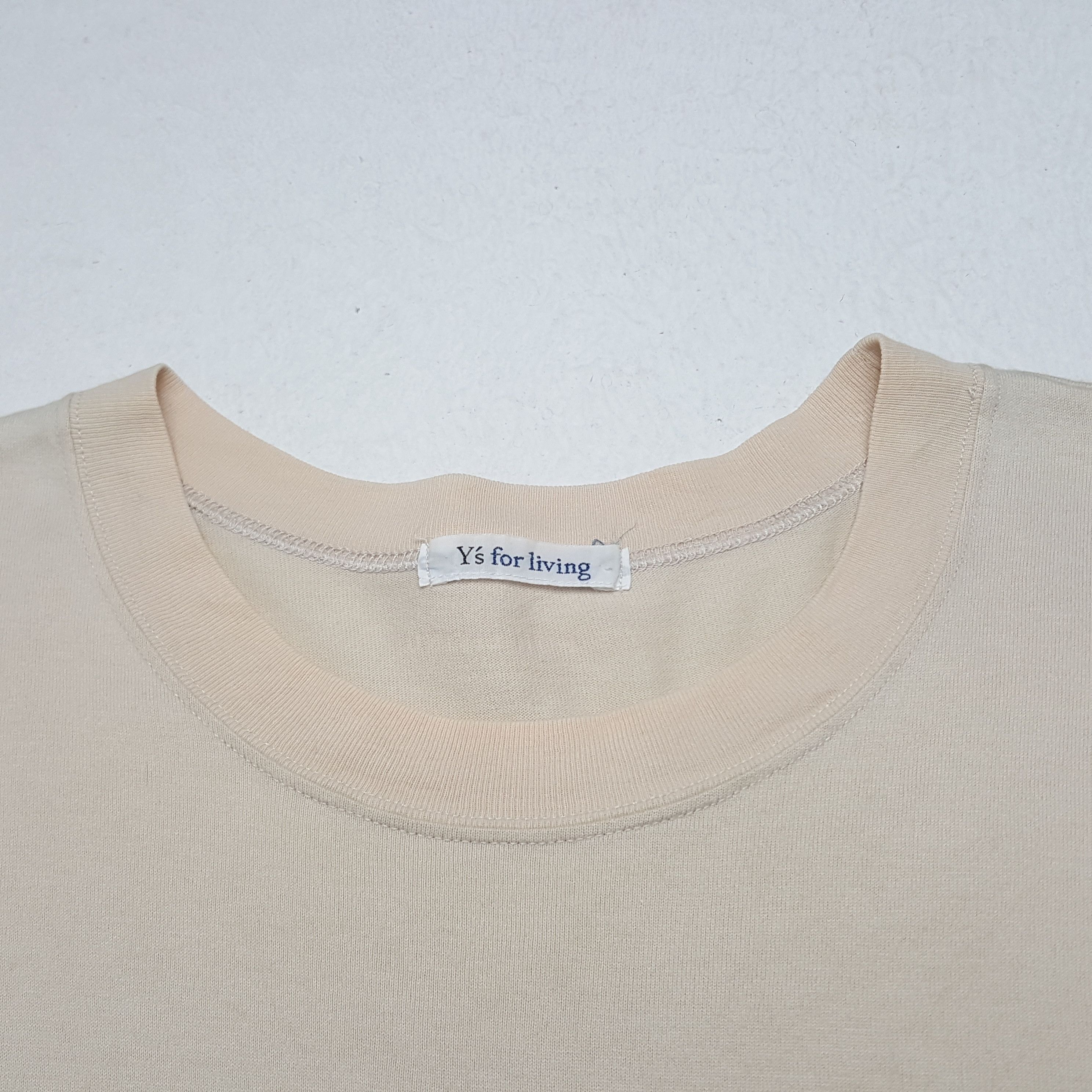 Issey Miyake × Japanese Brand × Vintage Vintage Y's For Living by Yohji Yamamoto Designer Tshirt Size US L / EU 52-54 / 3 - 4 Thumbnail