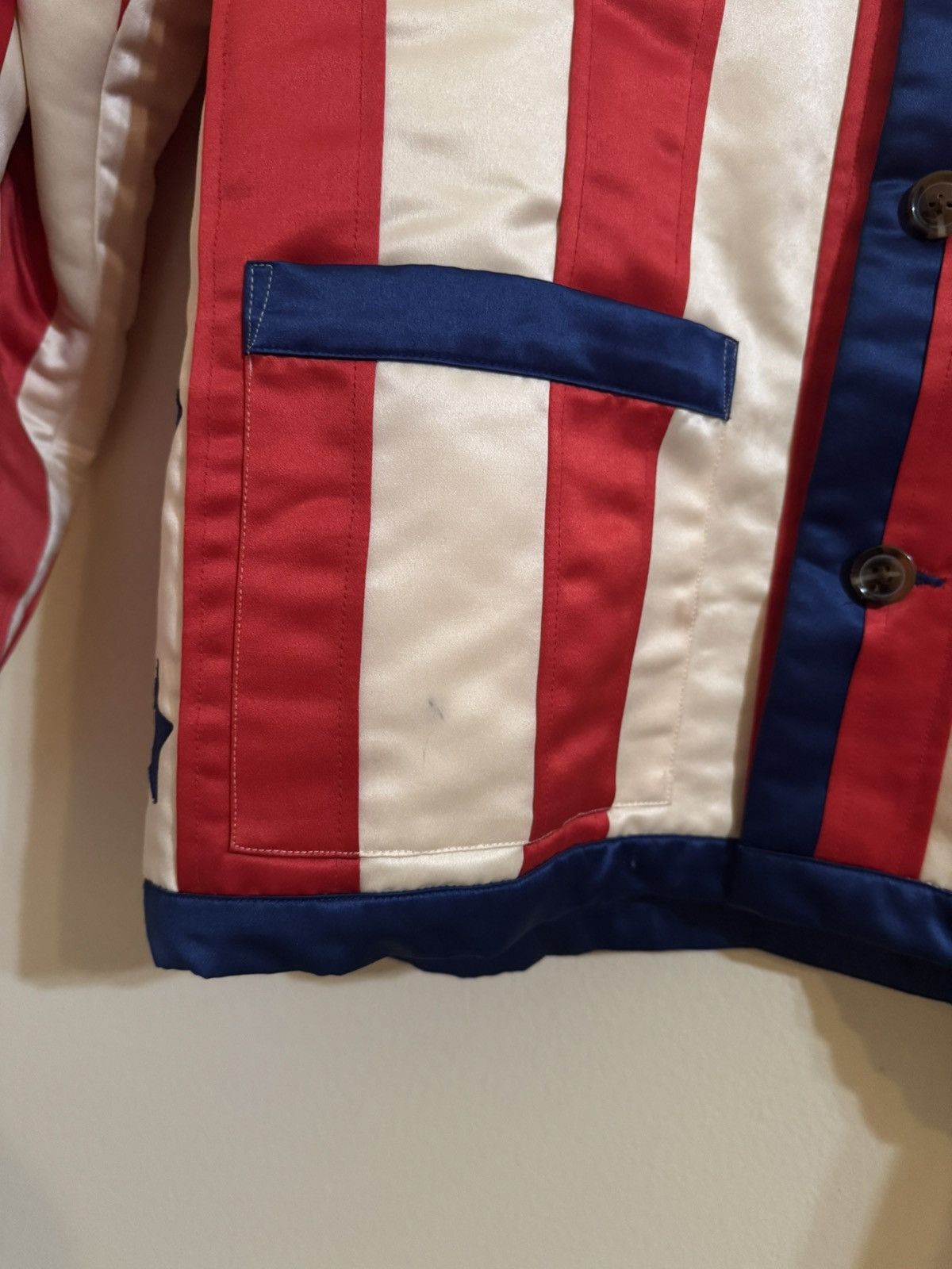 Bode Bode American Flag Jacket Red White Blue Stars Striped L XL Size US L / EU 52-54 / 3 - 4 Thumbnail
