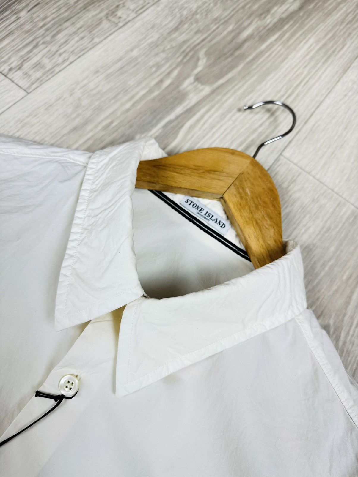 Stone Island Vintage 2008 Stone Island Shirt Button Up Short Sleeve Size US XL / EU 56 / 4 - 8 Thumbnail