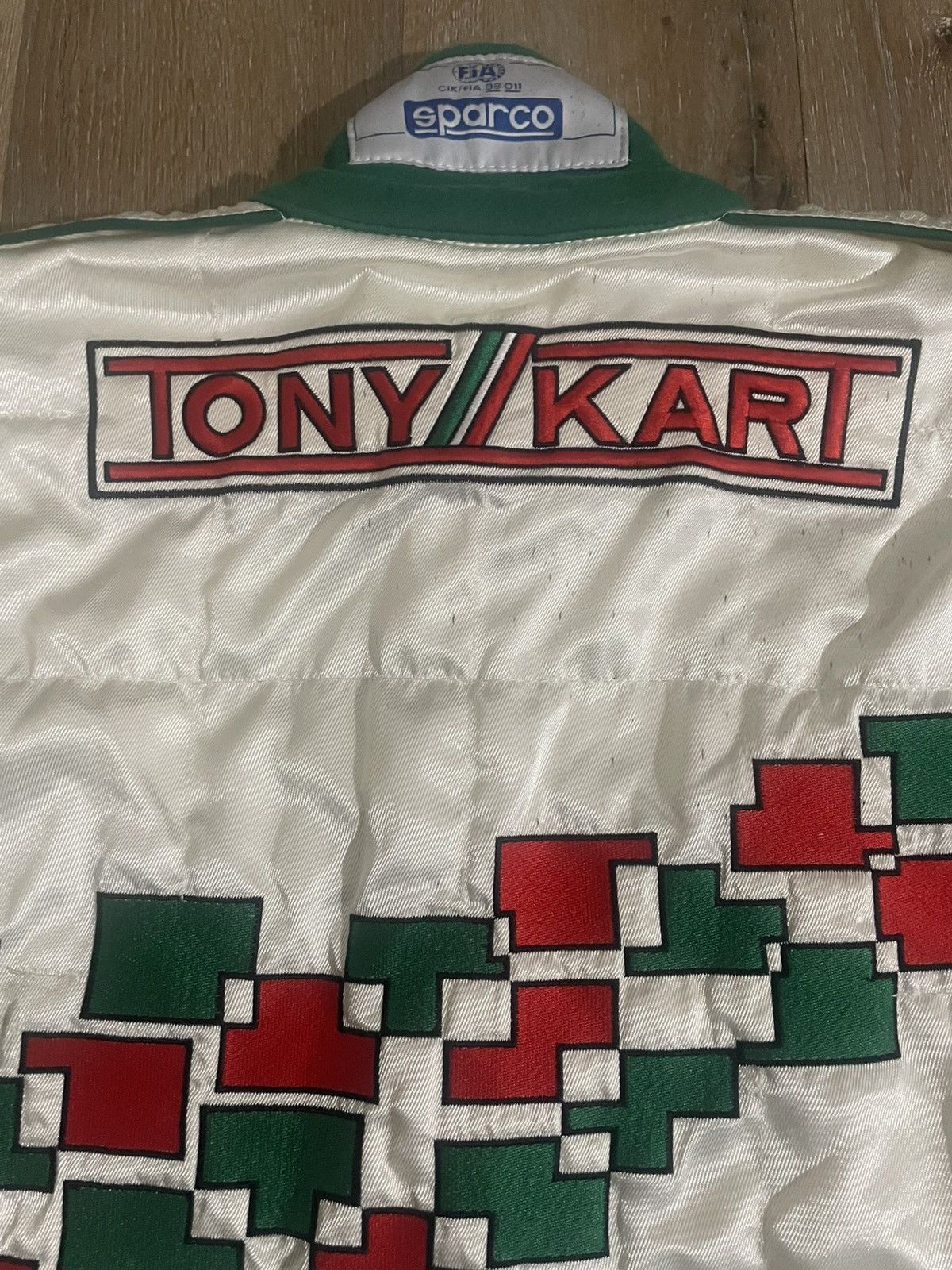Other SPARCO TONY KART RACE CAR DRIVER JUMPSUIT Size US 44 / EU 60 - 9 Thumbnail