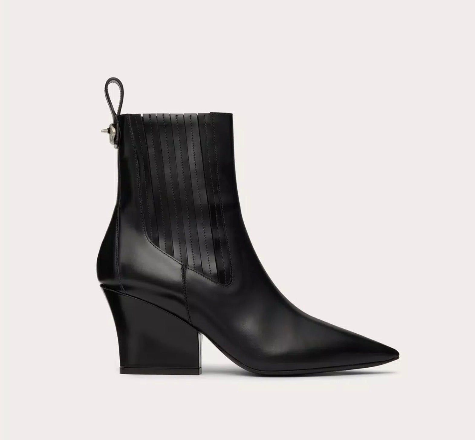 Valentino Vlogo Lockette Beatle Boots SIZE 37.5
