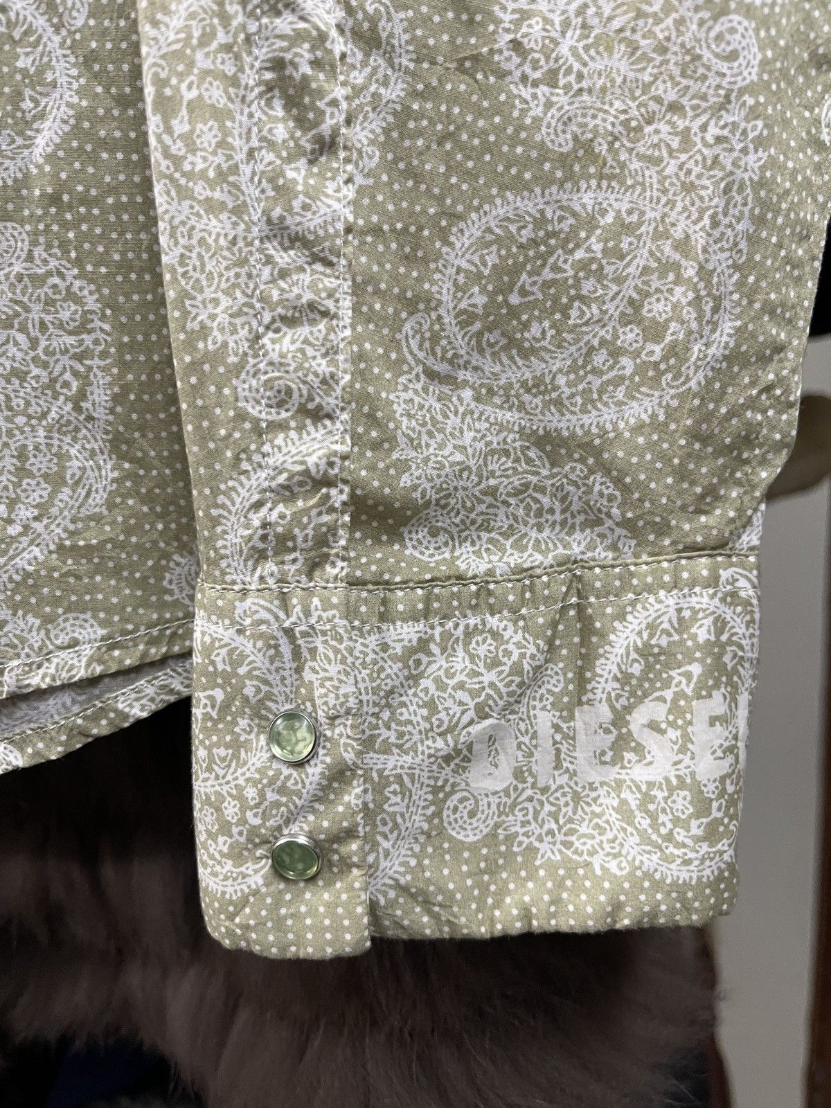Diesel Diesel Seabreeze Paisley Western Shirt Size US M / EU 48-50 / 2 - 5 Thumbnail