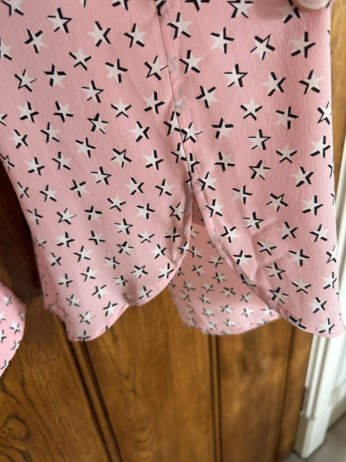 Saint Laurent Paris SS19 Saint Laurent star 💯% silk shirt 41 grail Size US L / EU 52-54 / 3 - 18 Thumbnail