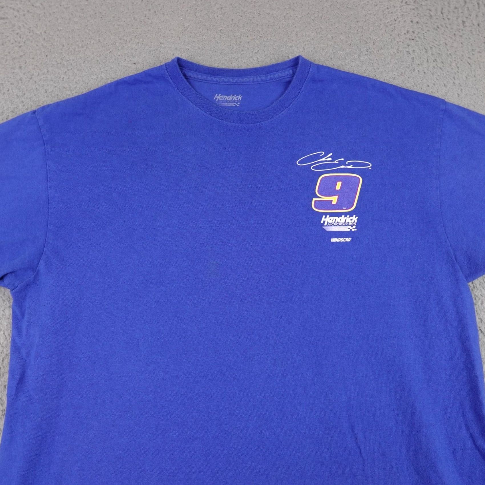 Vintage Hendricks Motor Sports NASCAR Chase Elliot #9 2018 Cup Series Shirt Mens XL Blue Size US XL / EU 56 / 4 - 4 Thumbnail