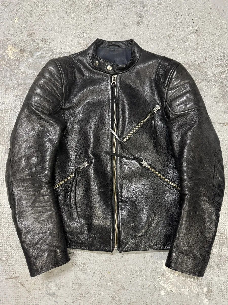 Acne Studios AW2011 Acne Studios Padded Multi Zips Biker Calf Leather Jacket Size US S / EU 44-46 / 1 - 1 Thumbnail