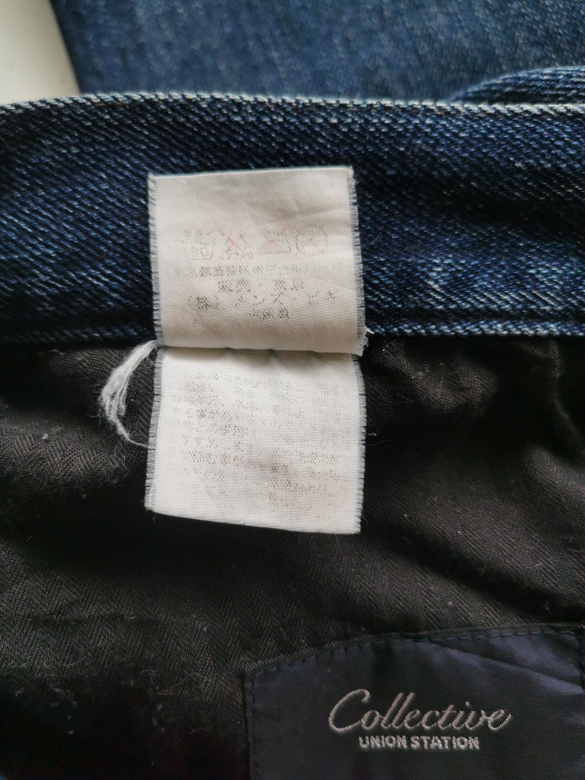 Japanese Brand Collective Union Station Japan IndigoXIndigo Denim Jeans Size US 31 - 11 Thumbnail
