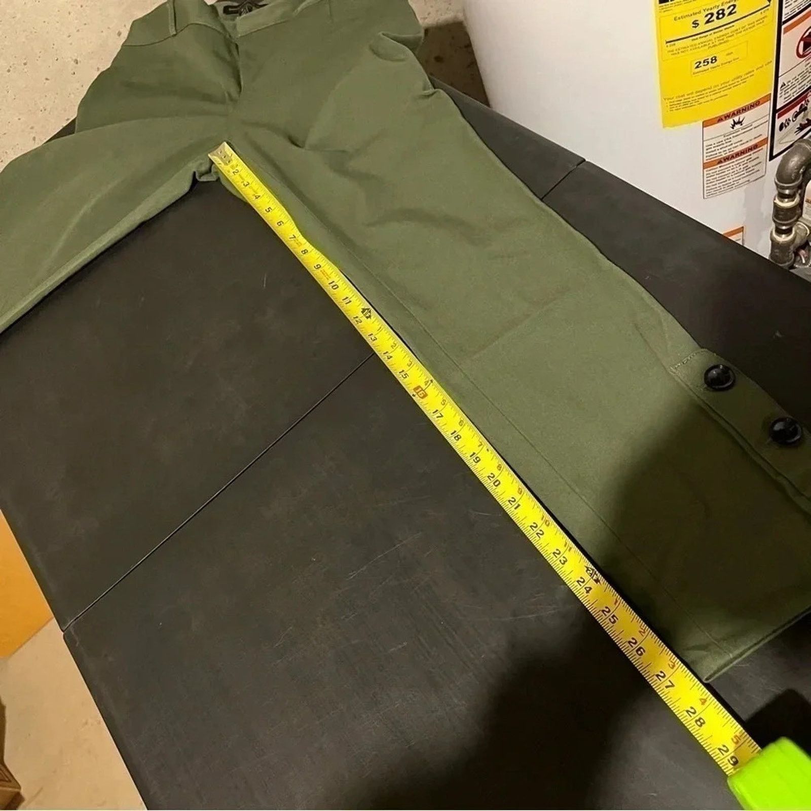Banana Republic Banana Republic Pants Women’s 2 Green Sloan Chino Flat Front Size 26" / US 2 / IT 38 - 8 Thumbnail