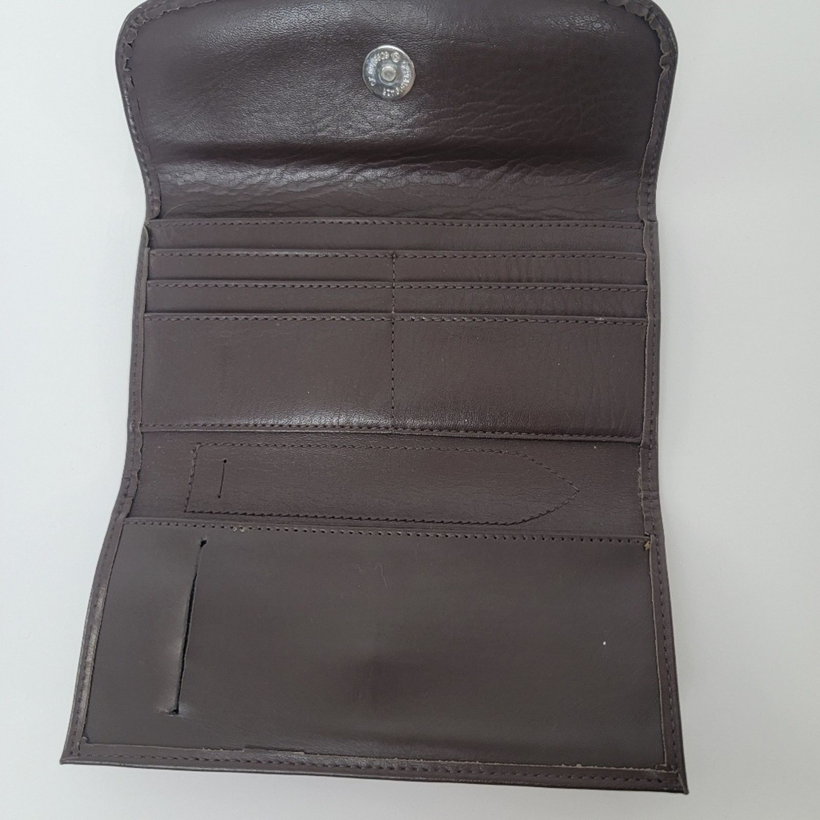 Coach Coach Trifold Chocolate Brown Leather Wallet Size ONE SIZE - 5 Thumbnail