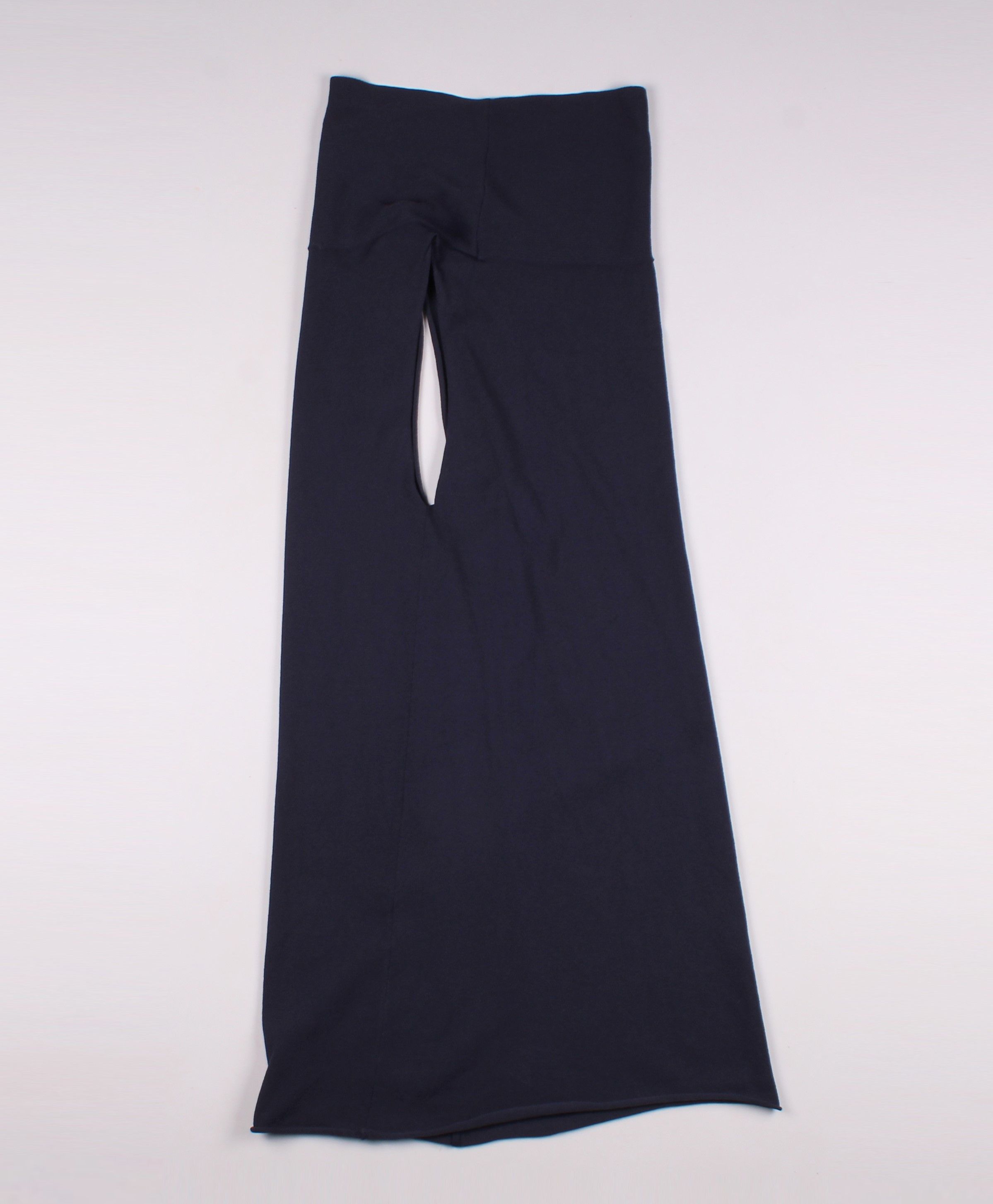 Sarah Pacini Sarah Pacini Draped Shift Navy Dress Size S / US 4 / IT 40 - 8 Thumbnail