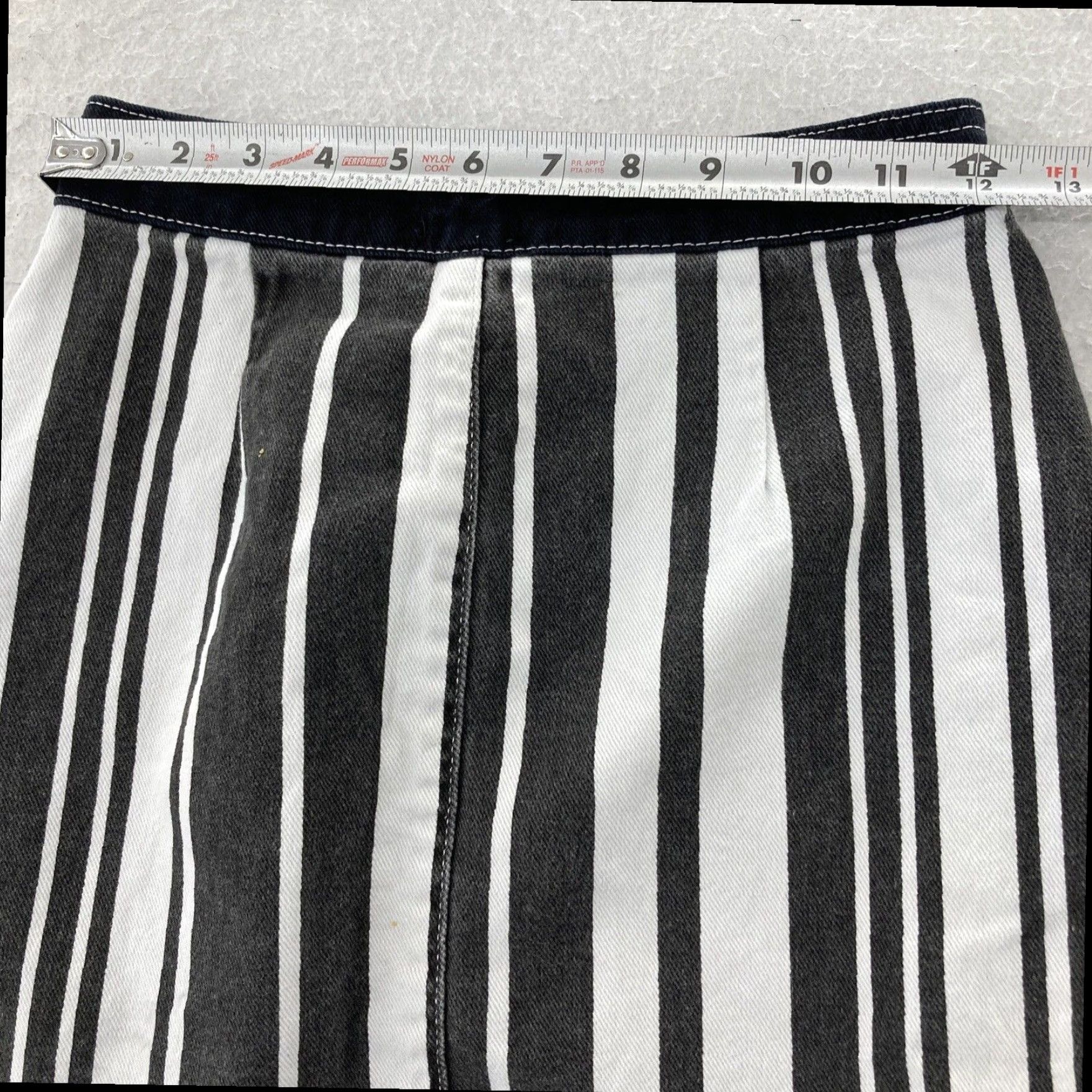 Bdg Urban Outfitters BDG Women's Skirt Black White XS Extra Large Size 26" / US 2 / IT 38 - 3 Thumbnail