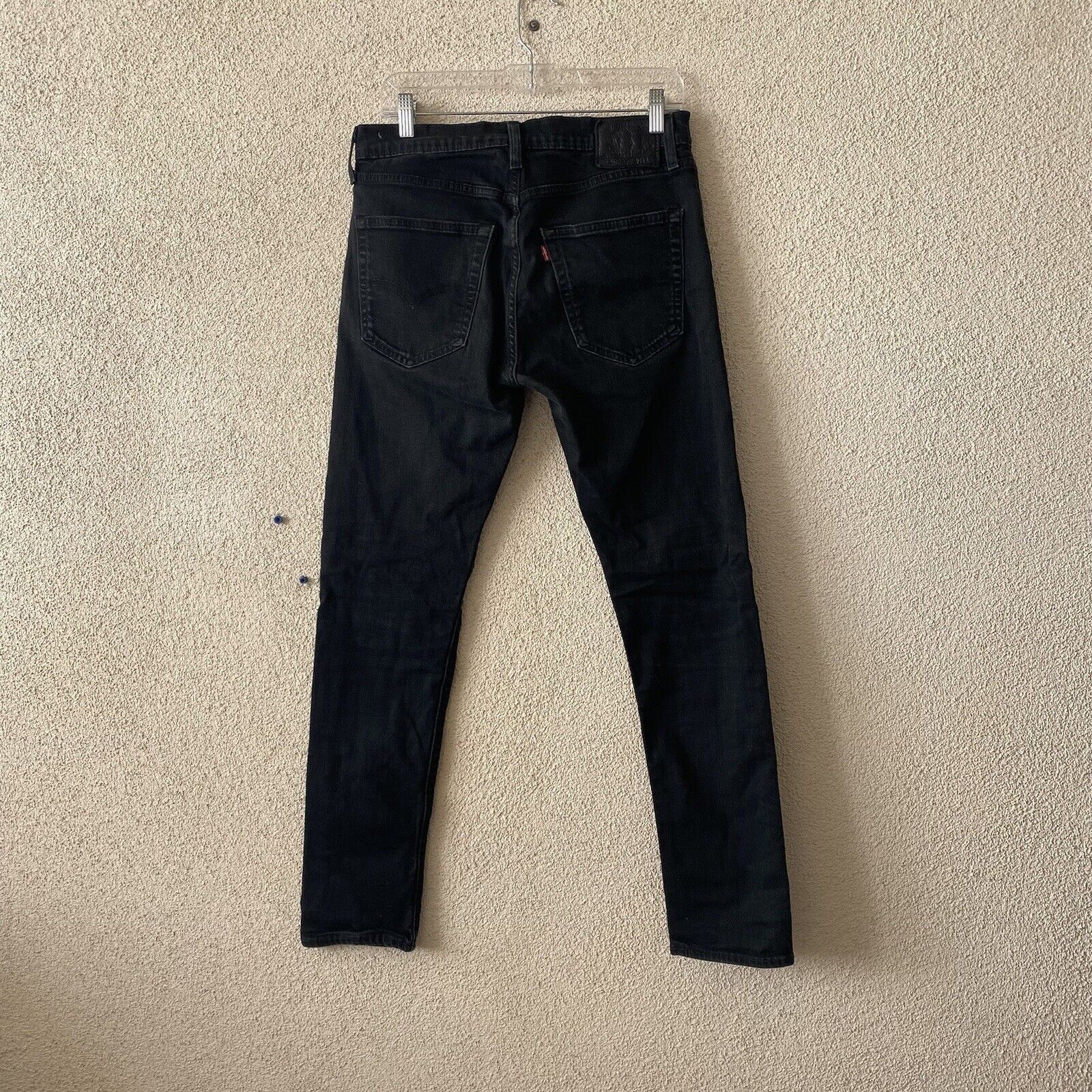 Levi's LEVIS 512 Womens Jeans Black Skinny Taper Stretch Premium Bi Size 32" / US 10 / IT 46 - 14 Thumbnail