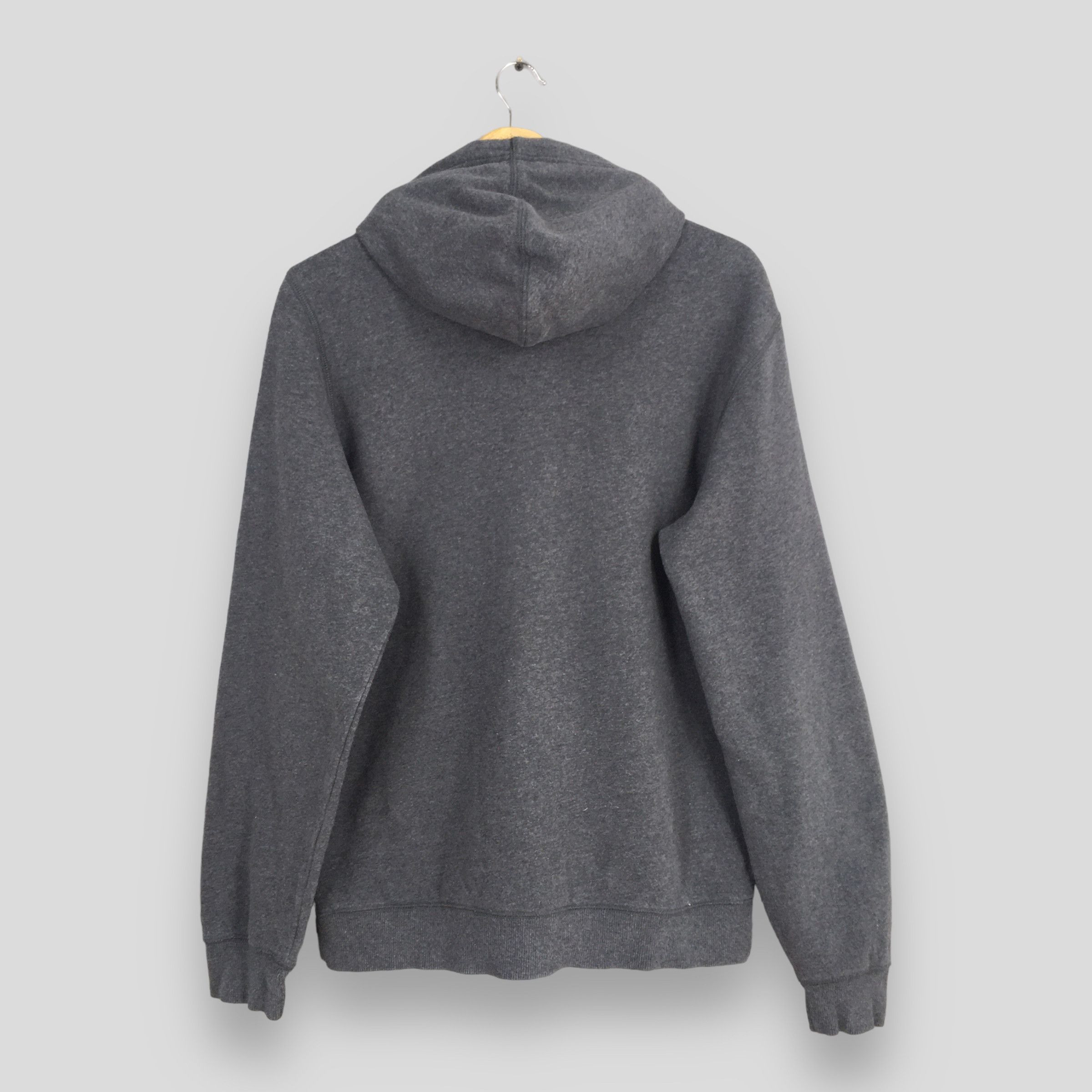 Nike × Nike ACG × Vintage Vintage Y2K Nike Swoosh Gray Zipper Hoodies Medium Size US M / EU 48-50 / 2 - 7 Thumbnail