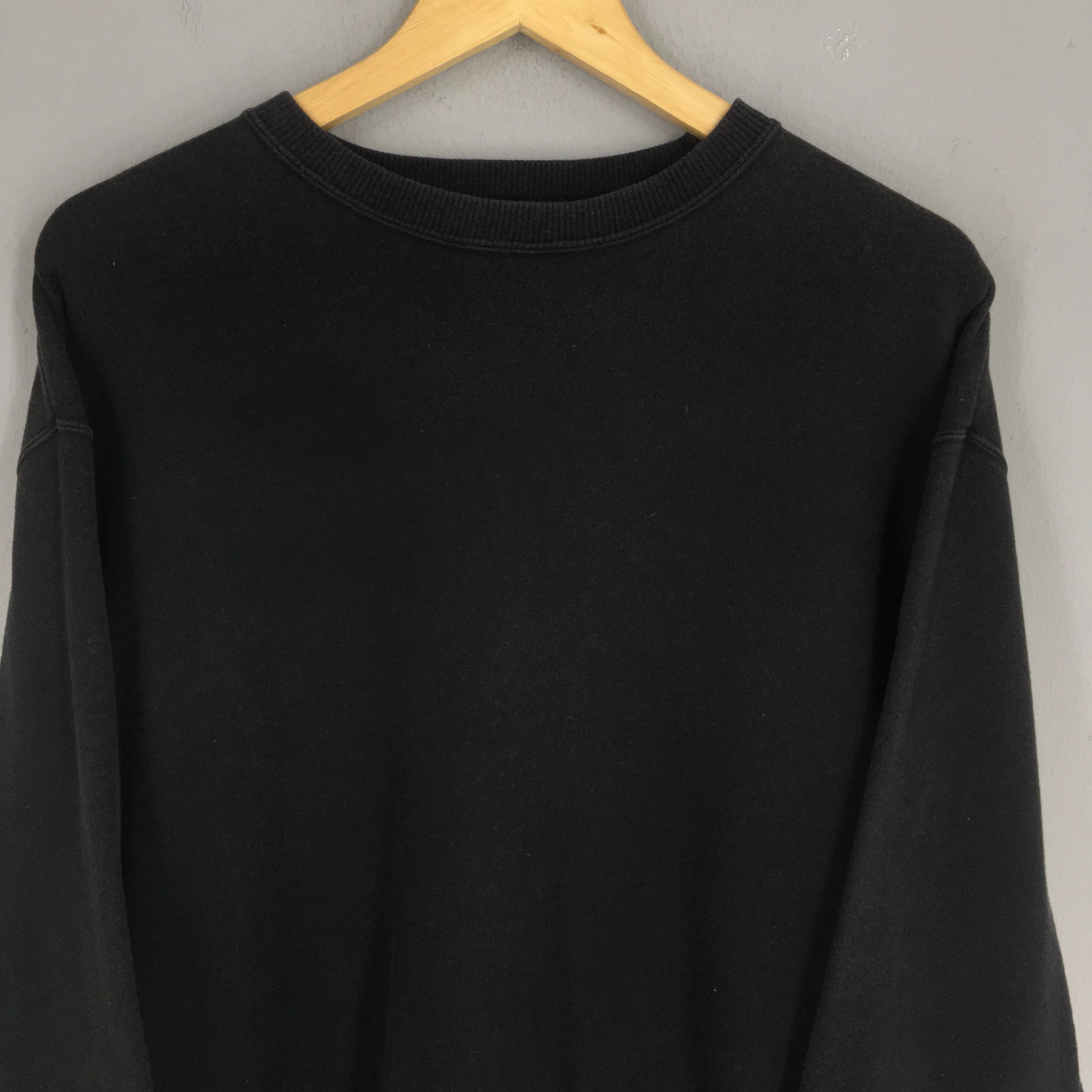 Japanese Brand × Kenzo Vintage Kenzo Jeans Black Sweatshirt Medium Size US M / EU 48-50 / 2 - 2 Thumbnail
