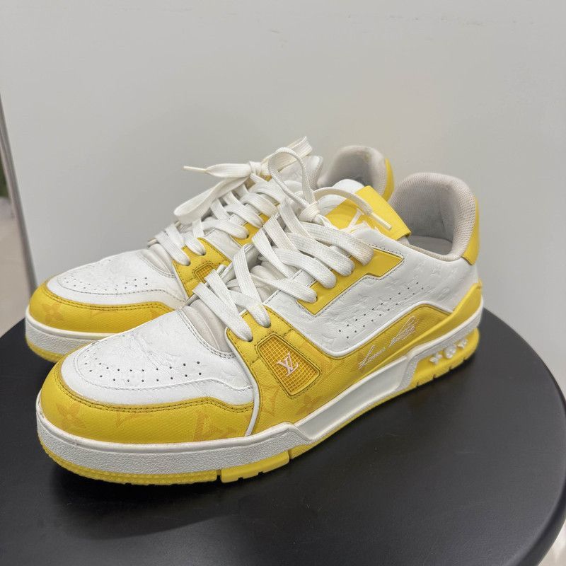 Louis Vuitton Louis Vuitton Trainer Low Top Fashion Sneakers -2508 Size US 9 / EU 42 - 1 Thumbnail