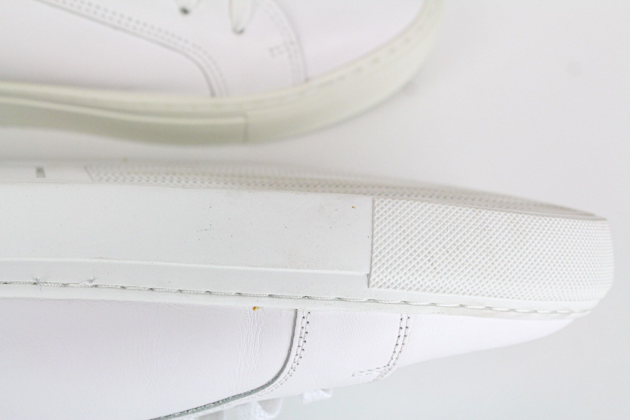 Suitsupply EU42 White Leather Laced Low-Top 72665 Size US 9 / EU 42 - 13 Thumbnail