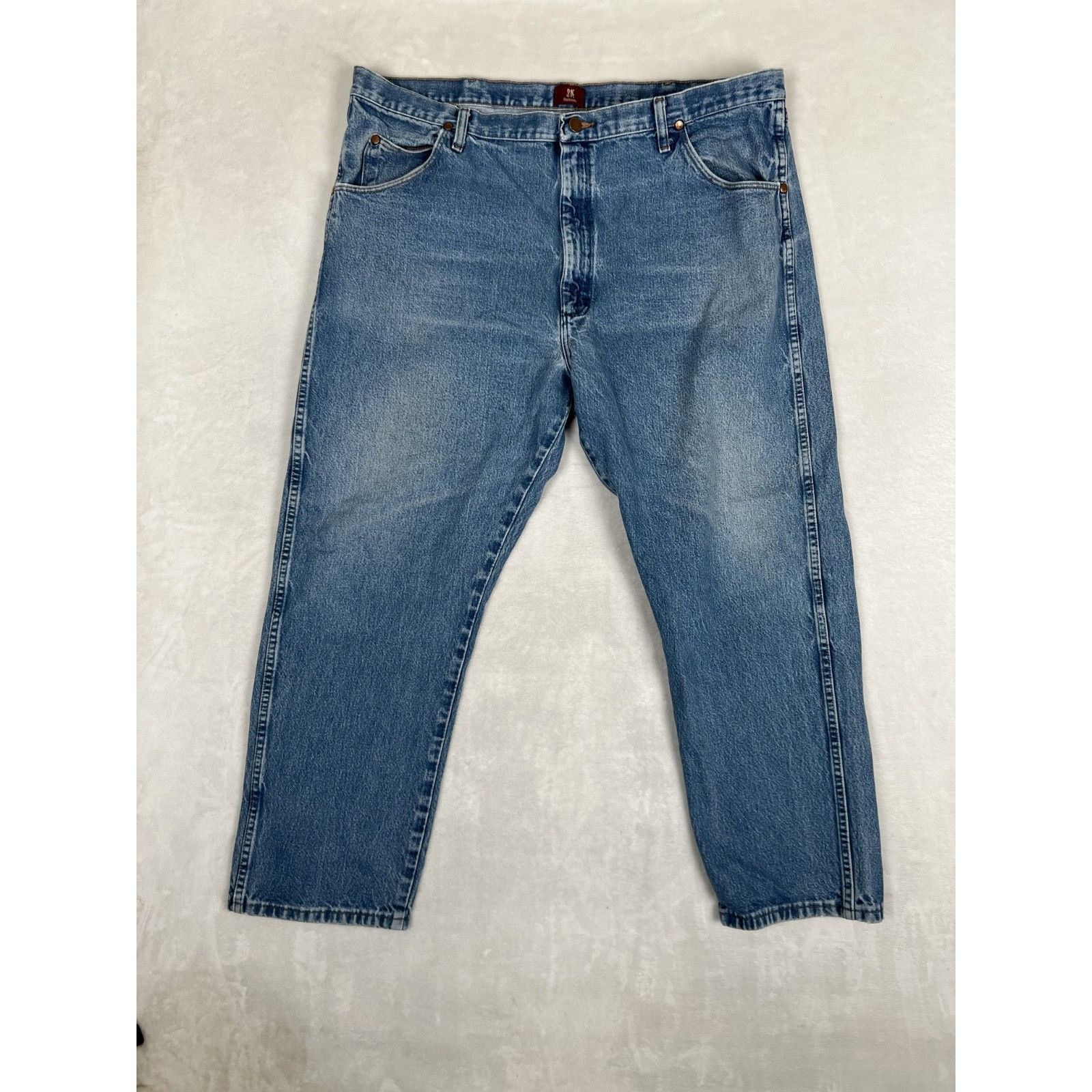 Wrangler Vintage Wrangler 31MWZ Relaxed Fit Cowboy Blue Denim Jeans S Size US 42 / EU 58 - 2 Thumbnail
