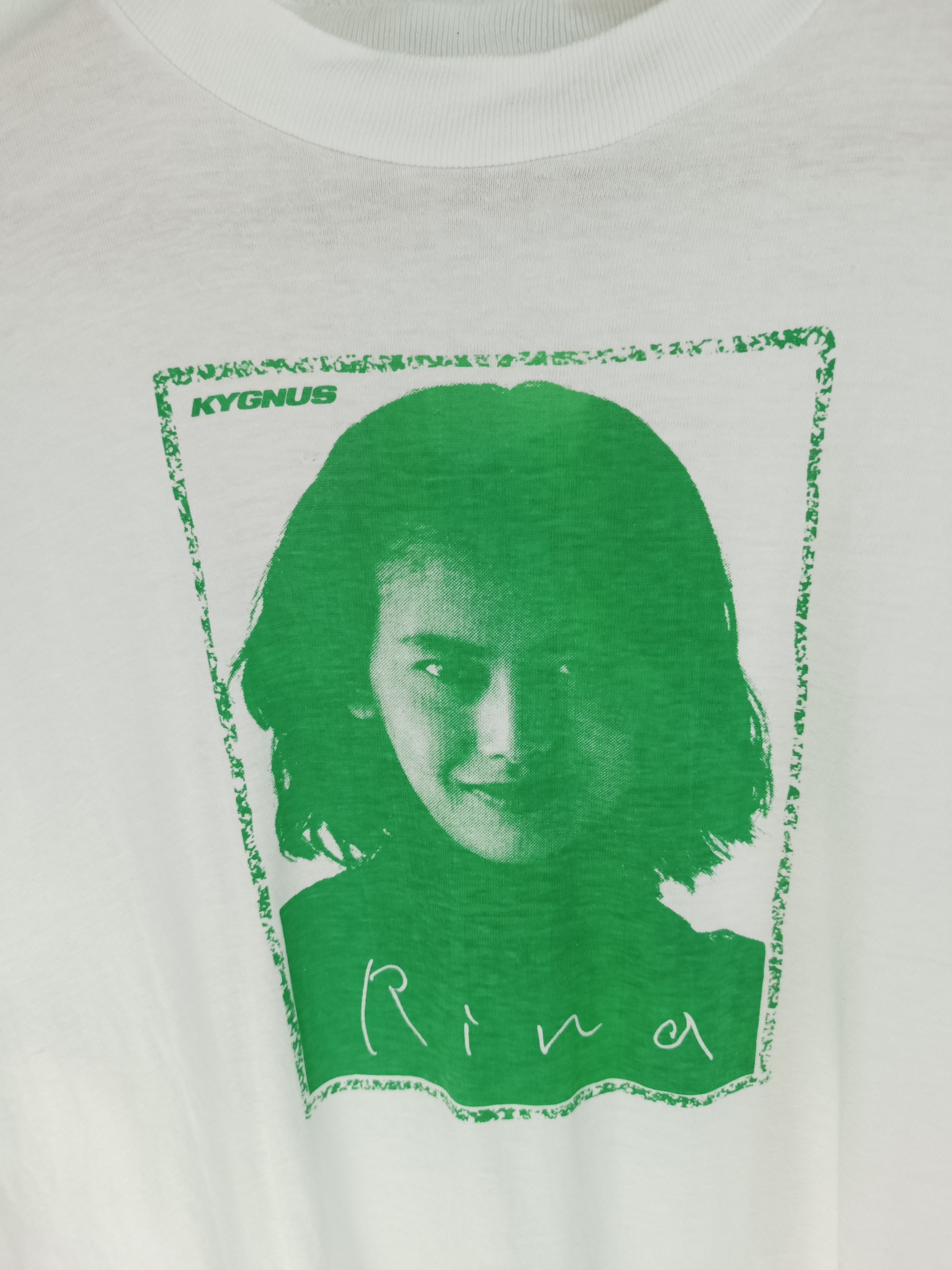 Japanese Brand VINTAGE 90'S RINA KYGNUS JAPAN SINGER ACTOR BEAUTY SEXY RARE Size US L / EU 52-54 / 3 - 8 Thumbnail
