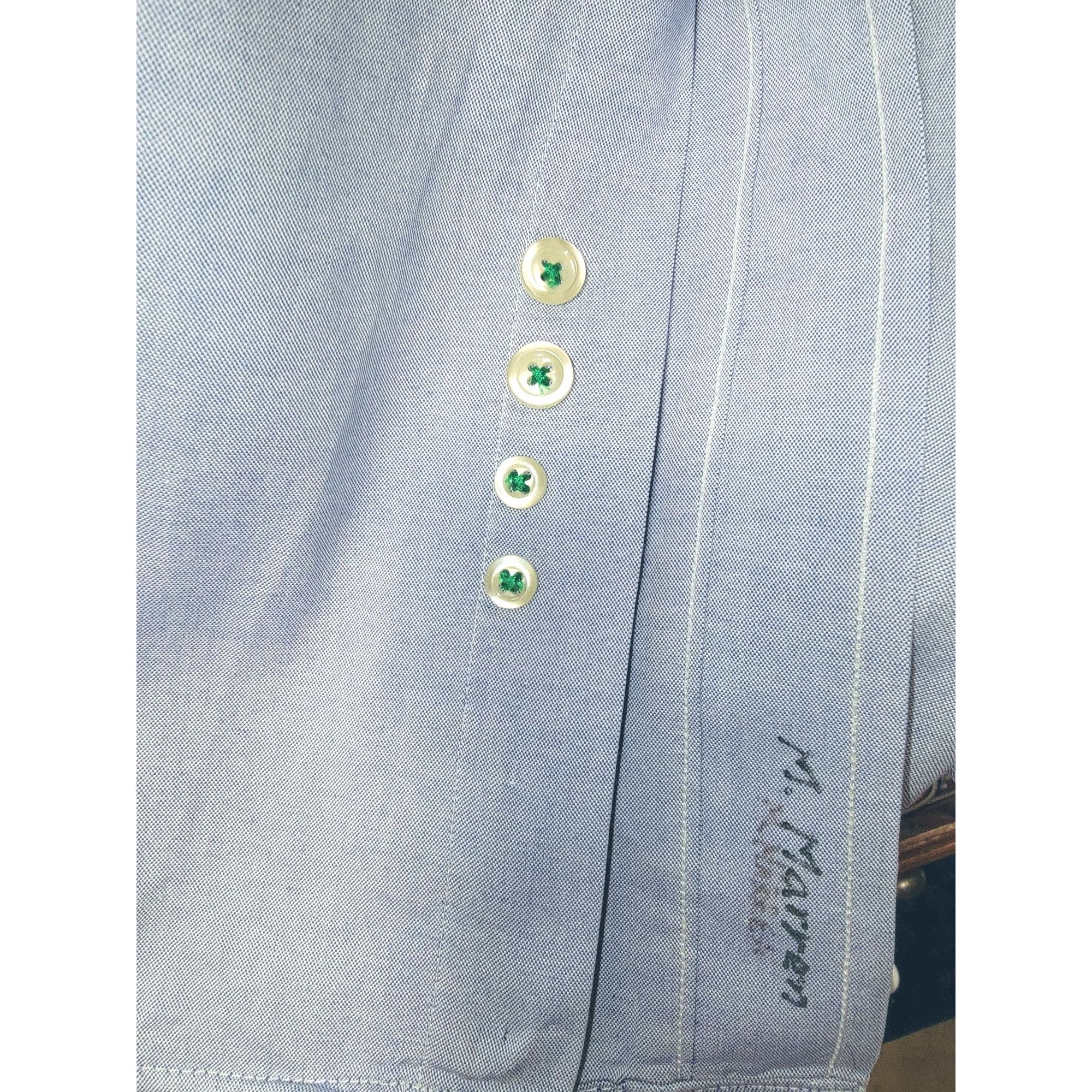 Tommy Hilfiger Tommy Hilfiger Blue Oxford Shirt Mens 16.5 34/35 Button Down Size US M / EU 48-50 / 2 - 5 Thumbnail