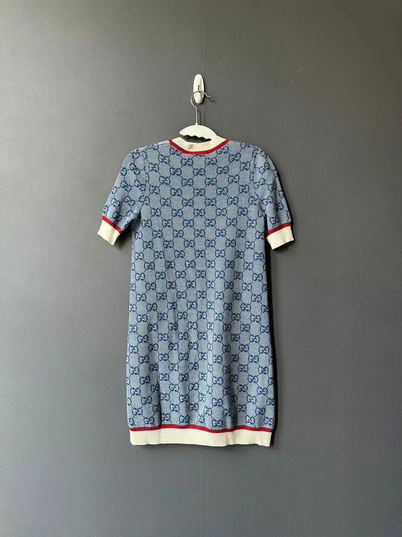 Gucci GucciFull-print dress 2503-Nextarrow Size XXS / US 00 / IT 34 - 2 Thumbnail