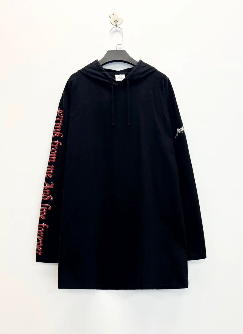 Vetements Vetements Five-pointed star dirty words slogan logo long ho Size US L / EU 52-54 / 3 - 1 Thumbnail
