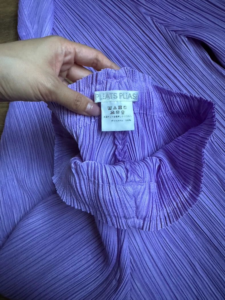 Issey Miyake issey miyake size:3 Purple pleated pants Size 42" / US 20 - 2 Thumbnail
