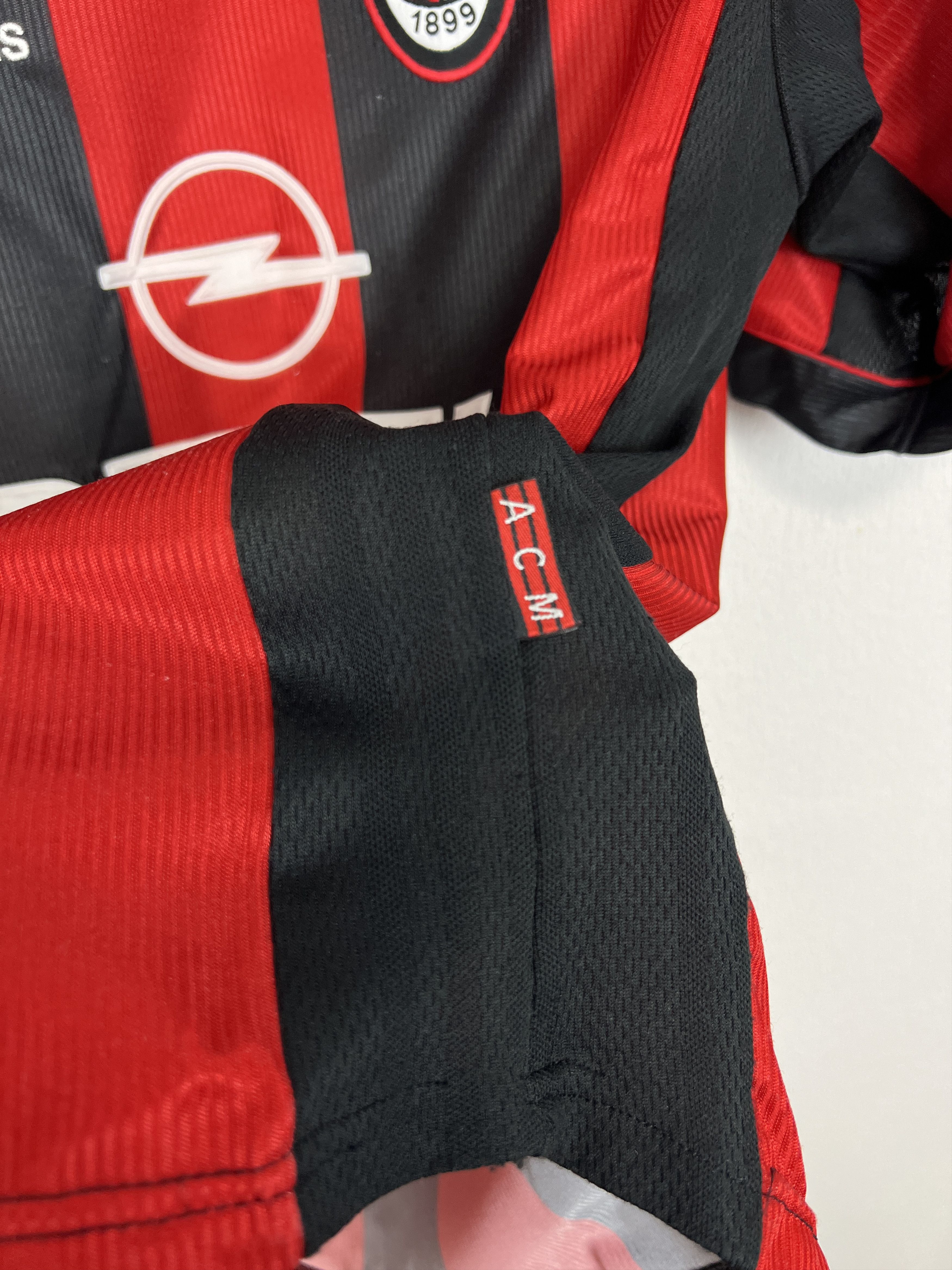 Adidas AC Milan Home football shirt 1998 Soccer Adidas Maglia Mens Size US S / EU 44-46 / 1 - 5 Thumbnail