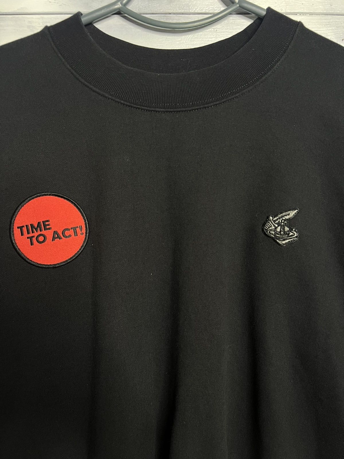 Vivienne Westwood Rare Sweatshirt Vivienne Westwood Anglomanja Time To Act! Size US XS / EU 42 / 0 - 2 Thumbnail