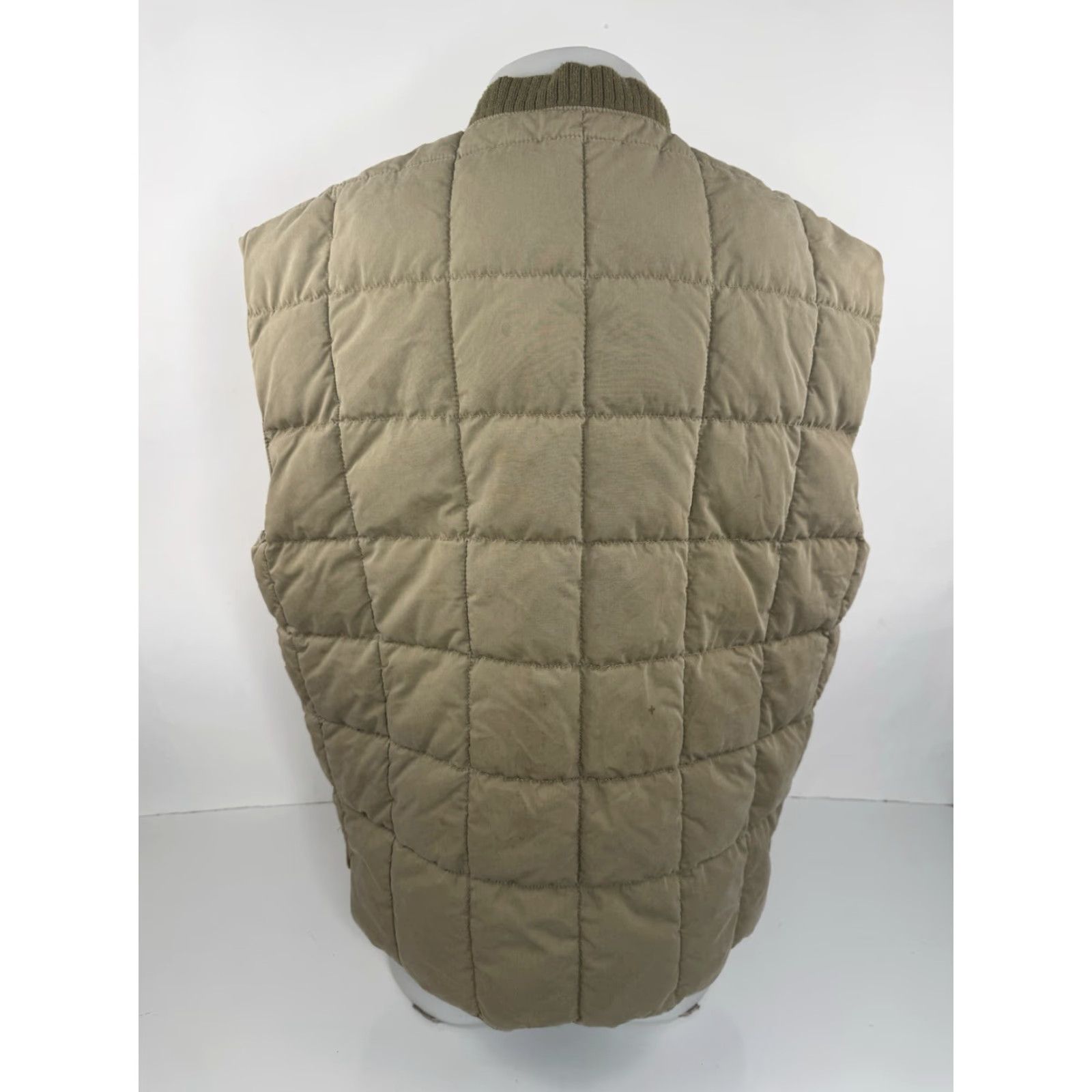 Polo Ralph Lauren VINTAGE Polo Ralph Lauren Vest Quilted Angling Fishing Ranch Hunting XL / XXL Khaki Greenish Beige 2XL Mens Quilted 90s Style Size US XXL / EU 58 / 5 - 6 Thumbnail