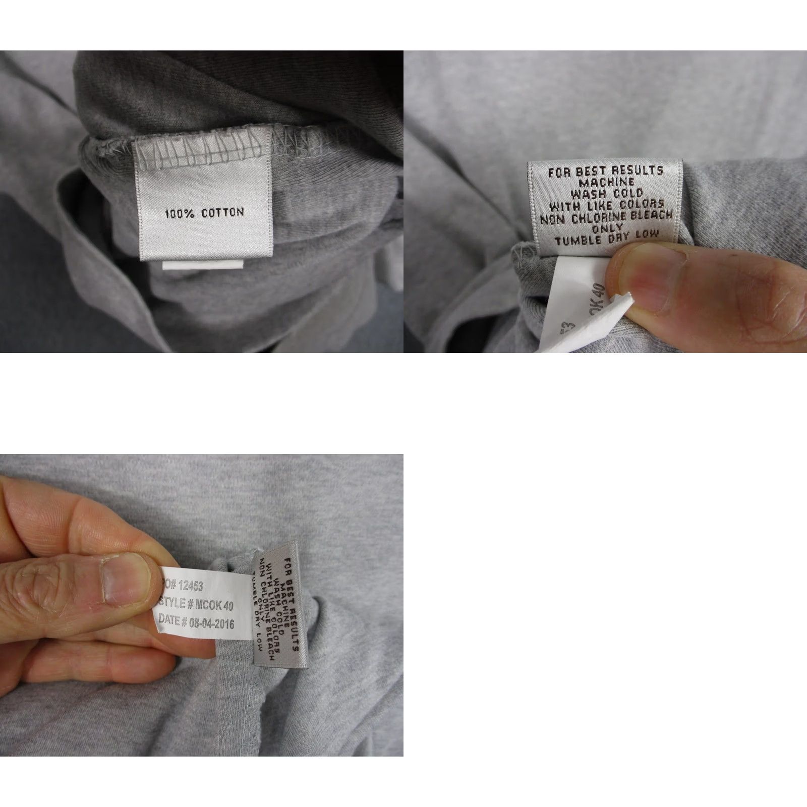 Peter Millar Peter Millar Pullover Mens L Gray 1/4 Zip Cotton Sweatshirt Mock Neck Logo Embroidered Sleeve Logo Regular Fit Sweatshirt US-Peru Made Size US L / EU 52-54 / 3 - 8 Thumbnail