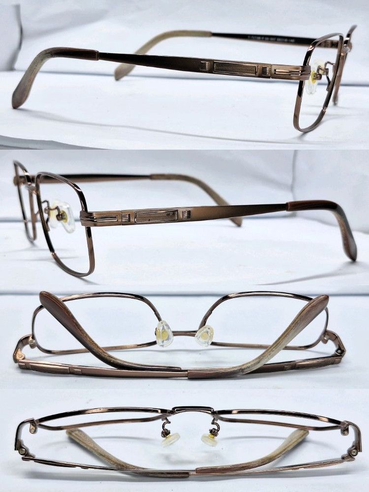 Other 2000s GALLET GA-947 Titanium Temple Metal Glasses 55mm Size ONE SIZE - 9 Thumbnail
