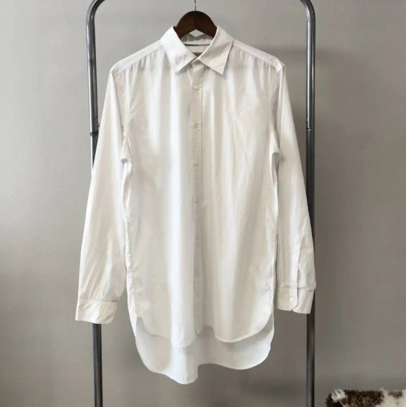 Burberry Burberry White Men's Shirt Size M Size US M / EU 48-50 / 2 - 1 Thumbnail