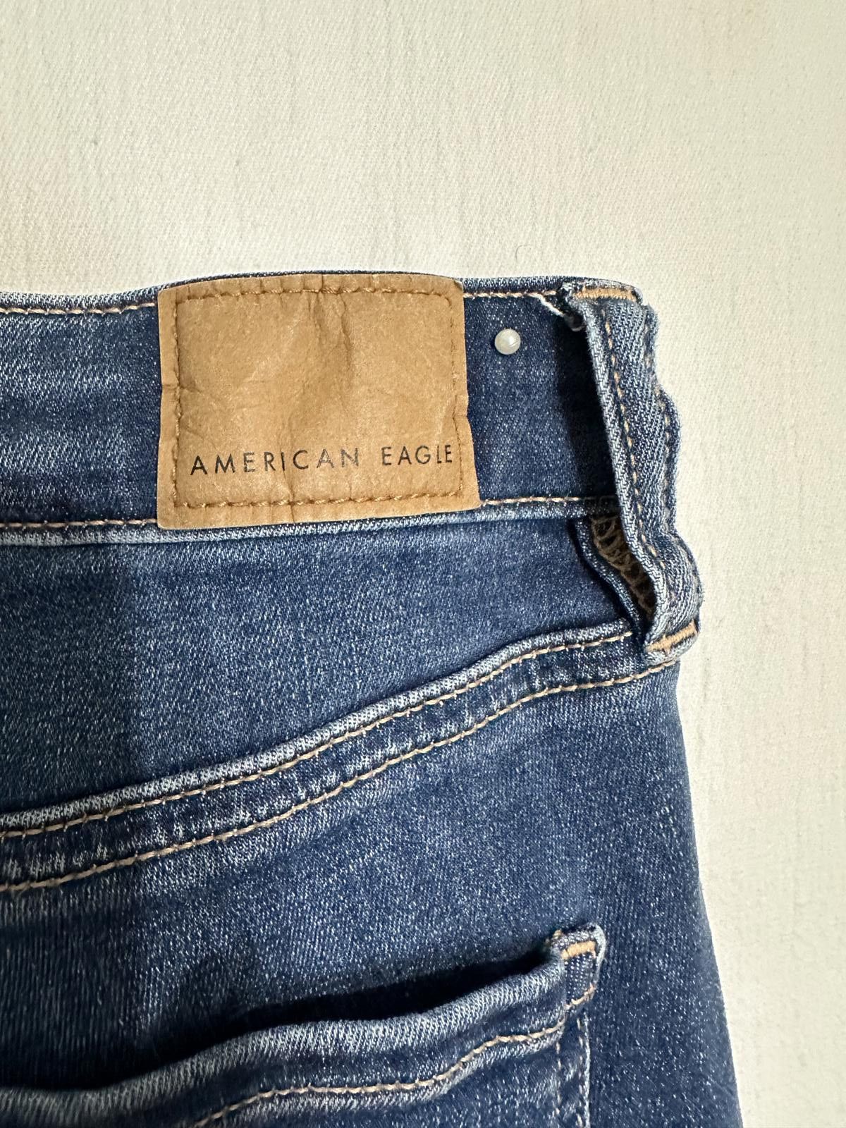 American Eagle Outfitters American Eagle Women's High-Waisted Skinny Jeans Size 27" / US 4 / IT 40 - 5 Thumbnail